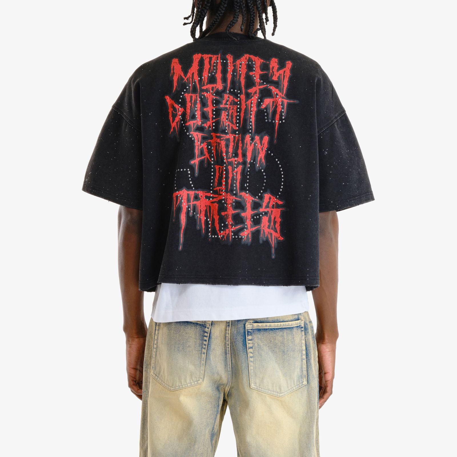 Men's Copper Rivet Money Doesn't Grow On Trees T-Shirt Black