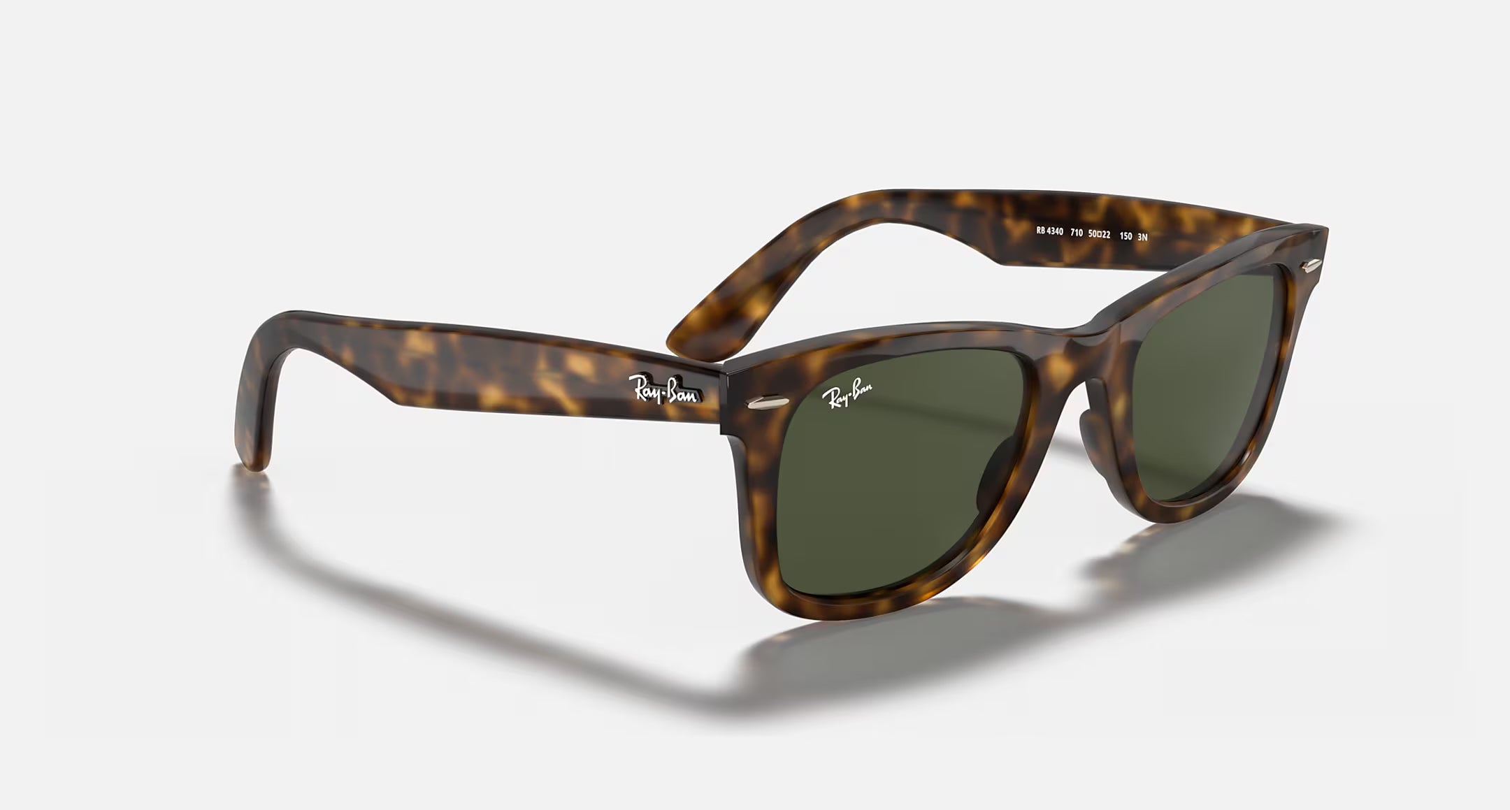 Ray-Ban Wayfarer Ease Sunglasses Polished Light Havana