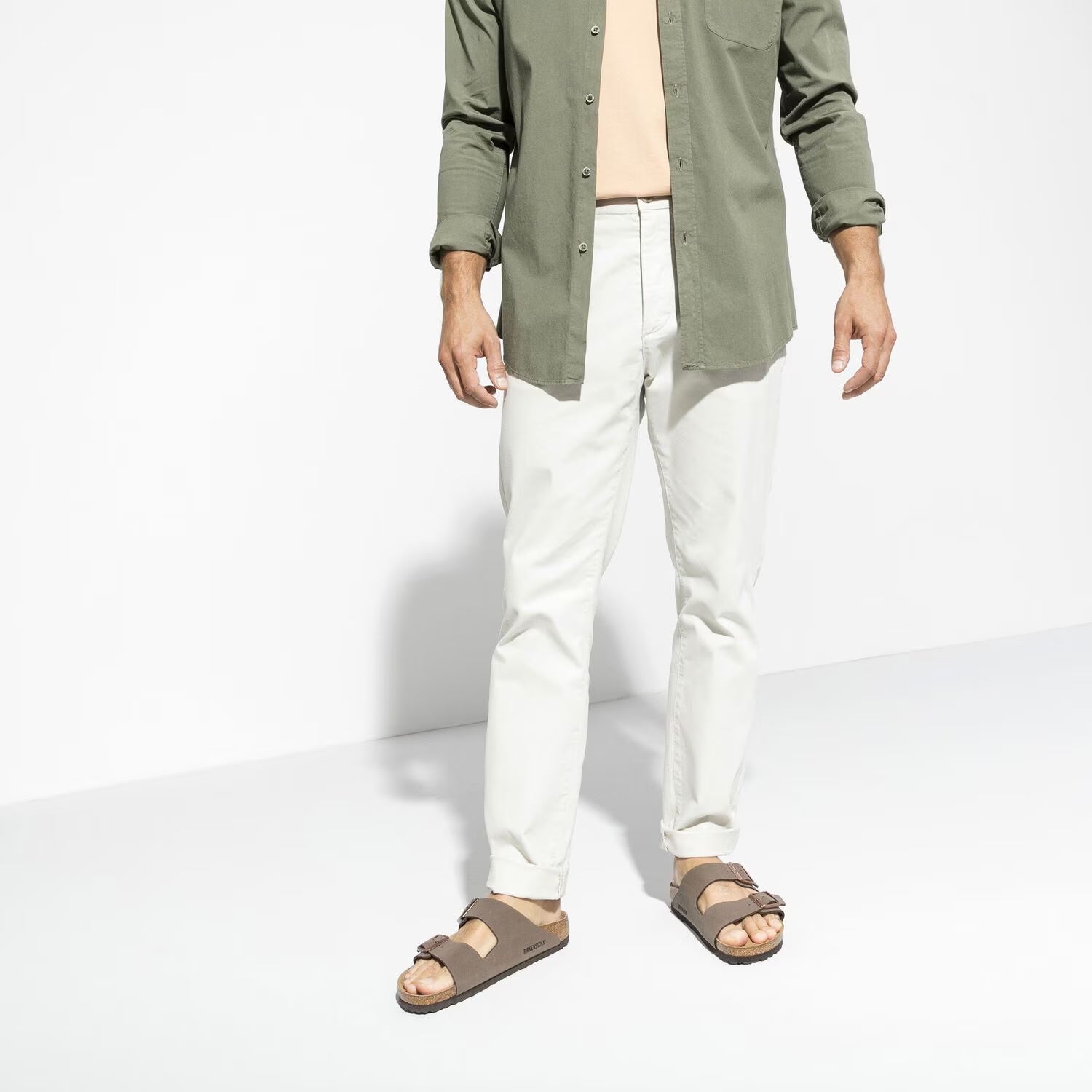 Men's BIRKENSTOCK Arizona Birkubuc Mocha