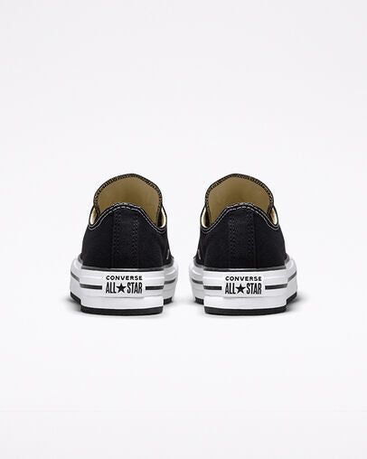Big Kid Converse Chuck Taylor All Star Lift Platform Black