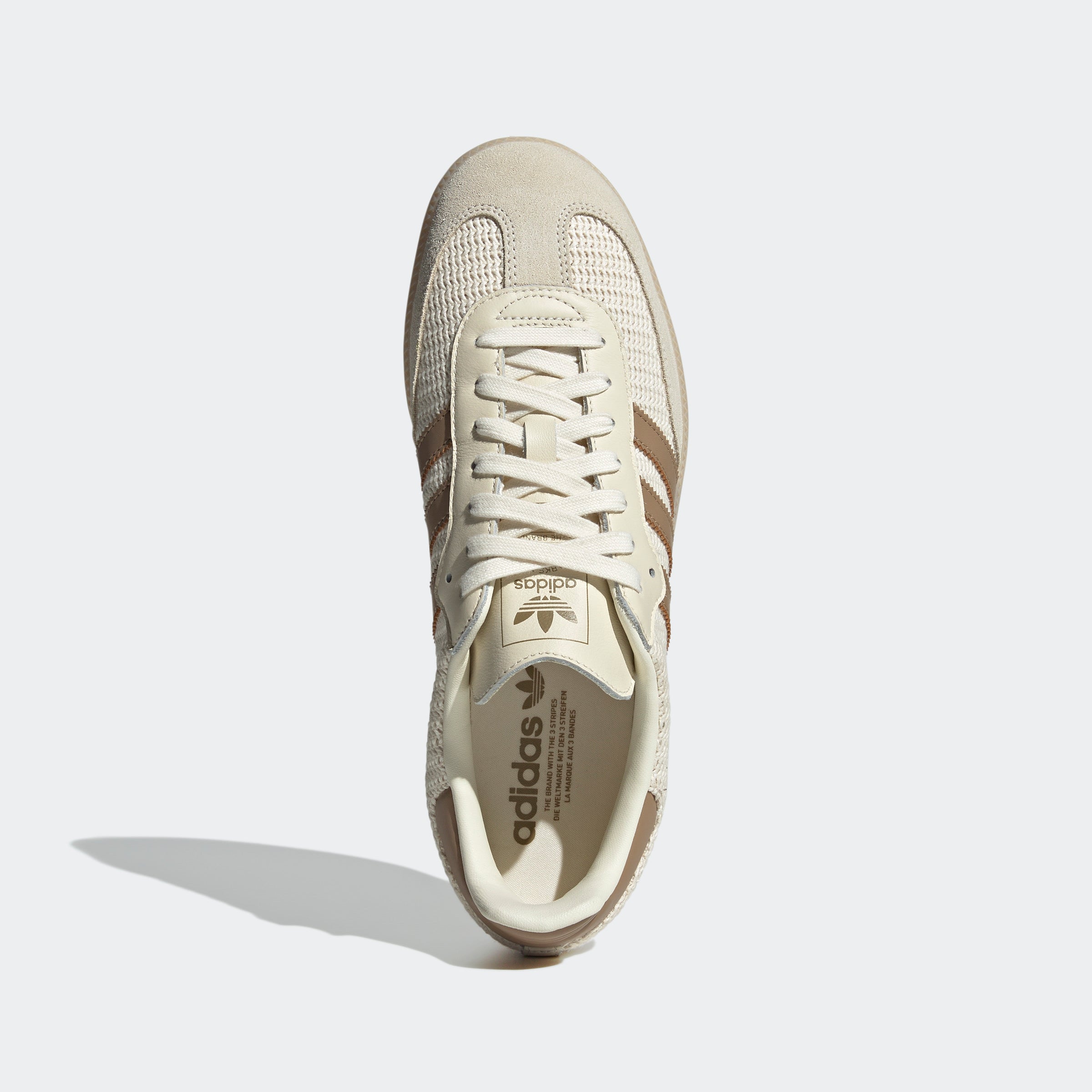 Men's adidas Originals Samba OG Shoes Cream White / Cardboard / Crystal Sand