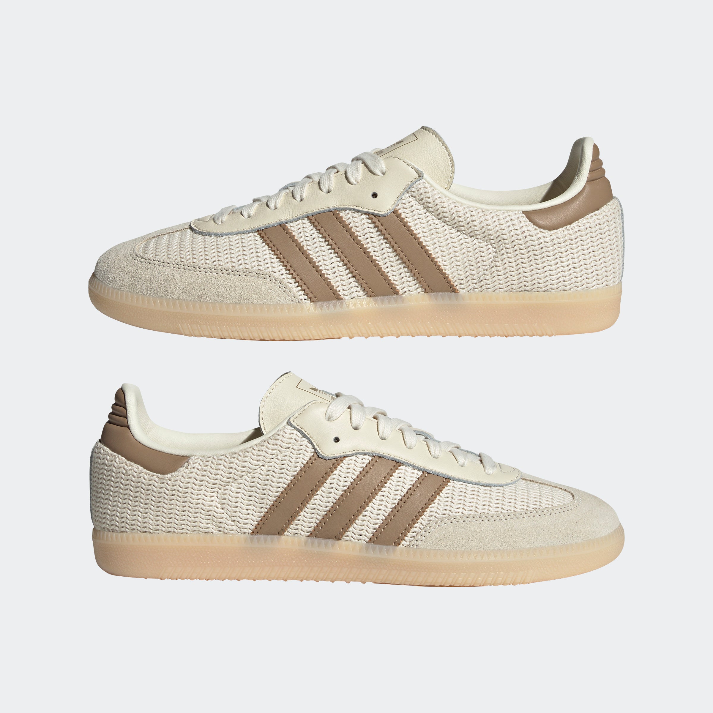 Men's adidas Originals Samba OG Shoes Cream White / Cardboard / Crystal Sand
