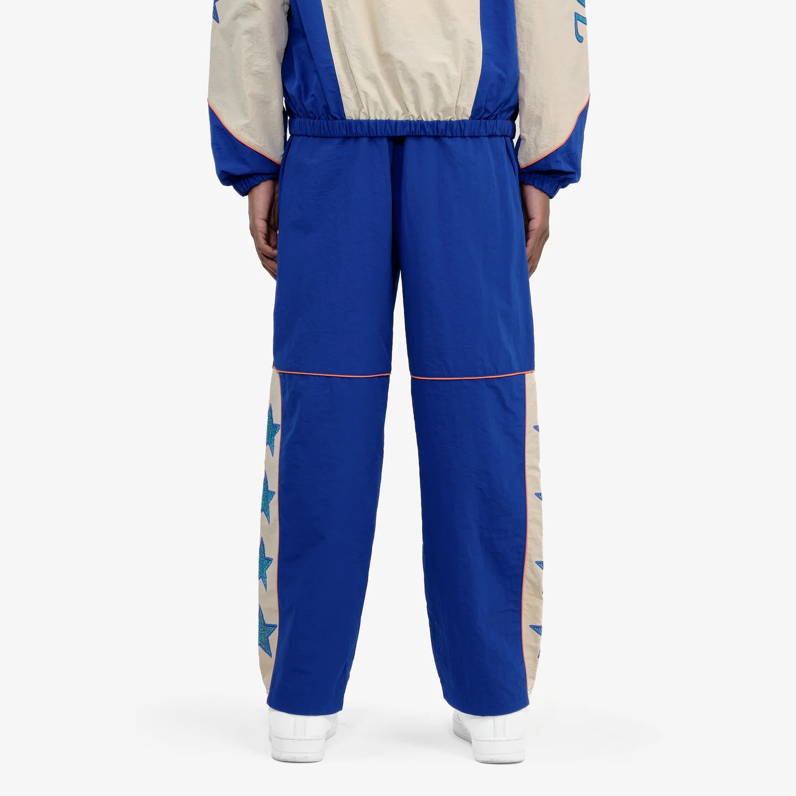 Men's Copper Rivet Champs Windbreaker Pants Royal Blue