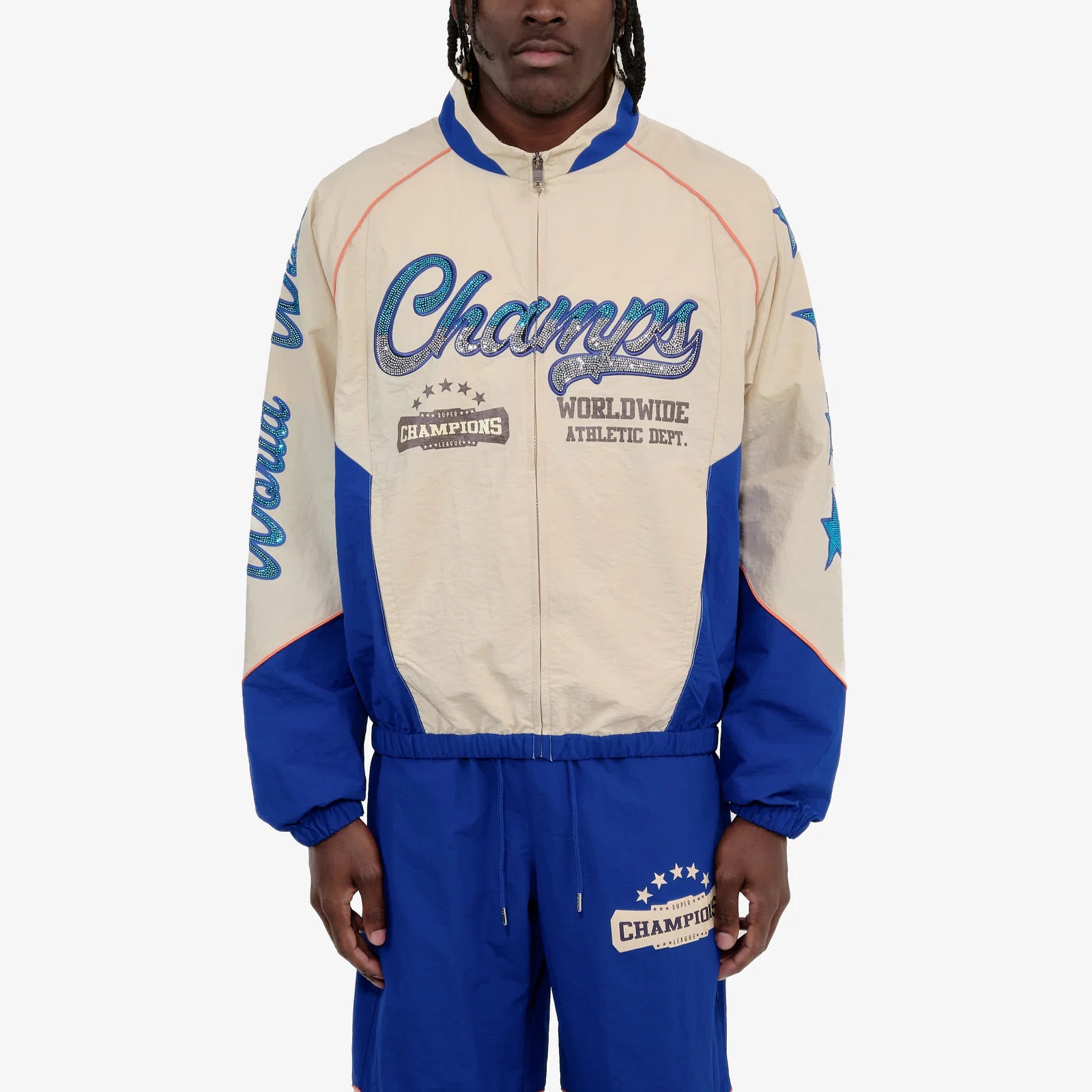 Men's Copper Rivet Champs Windbreaker Full Zip | Chicago City Sports