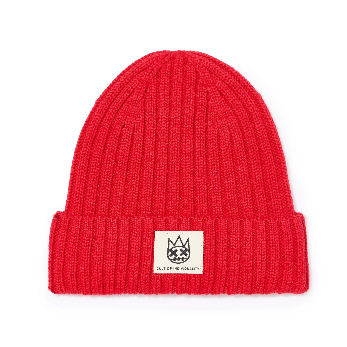 Cult of Individuality Knit Hat Rouge Red