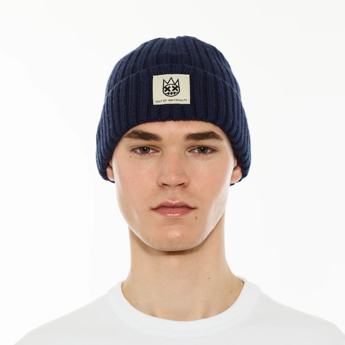 Cult of Individuality Knit Hat Midnight Blue