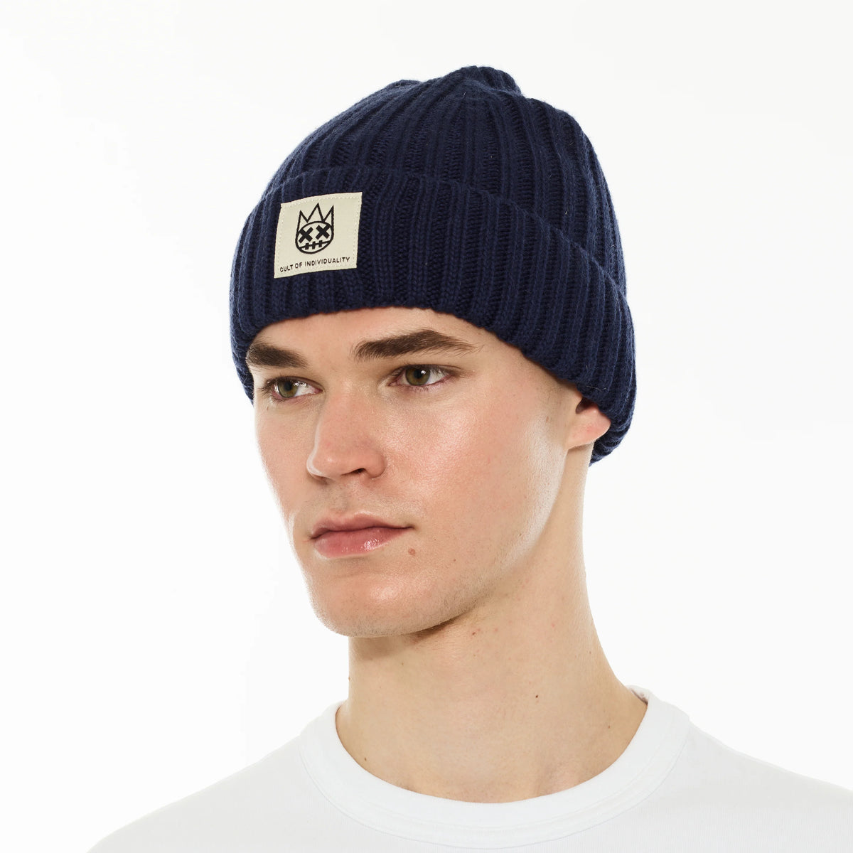 Cult of Individuality Knit Hat Midnight Blue