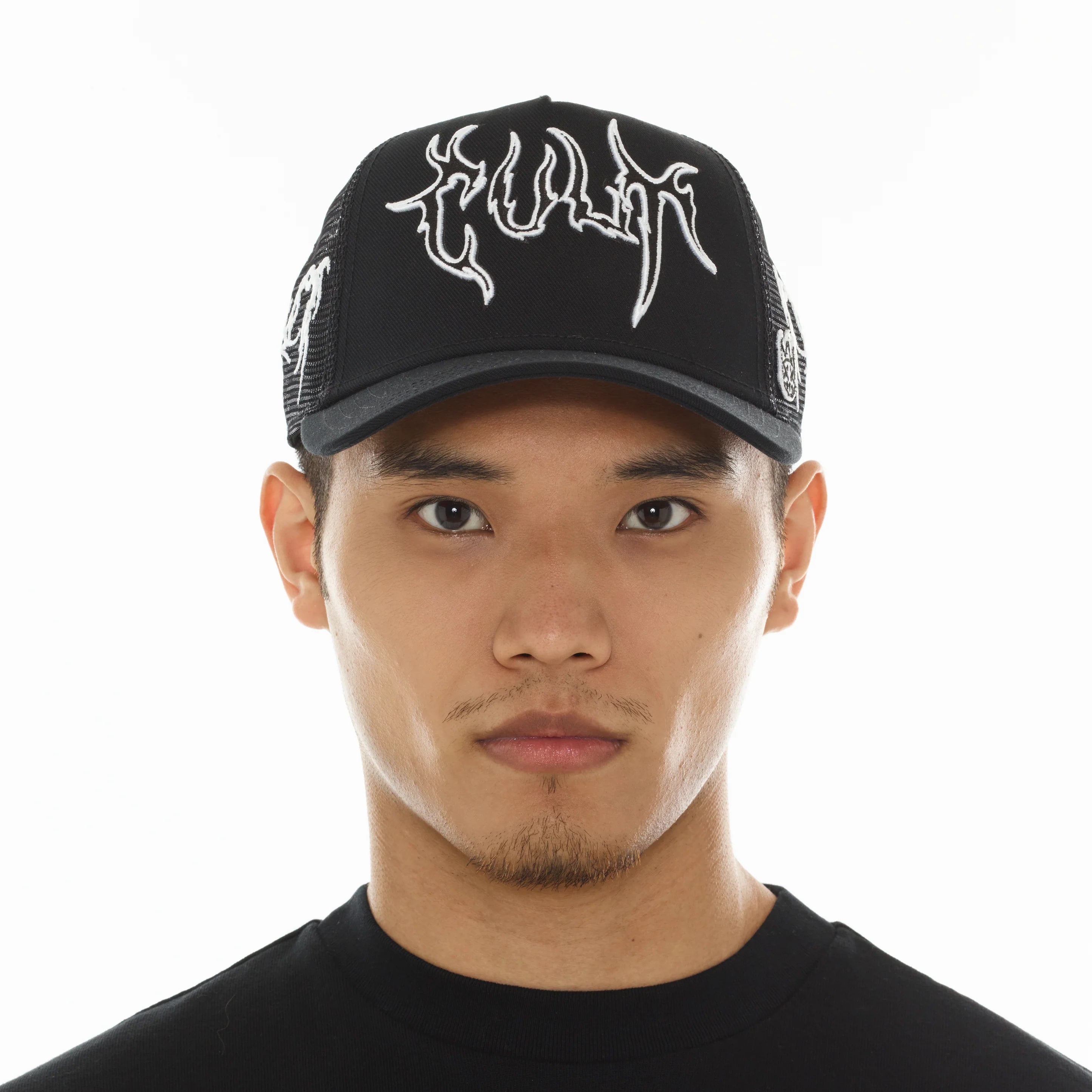 Cult of Individuality Raven Trucker Hat Black