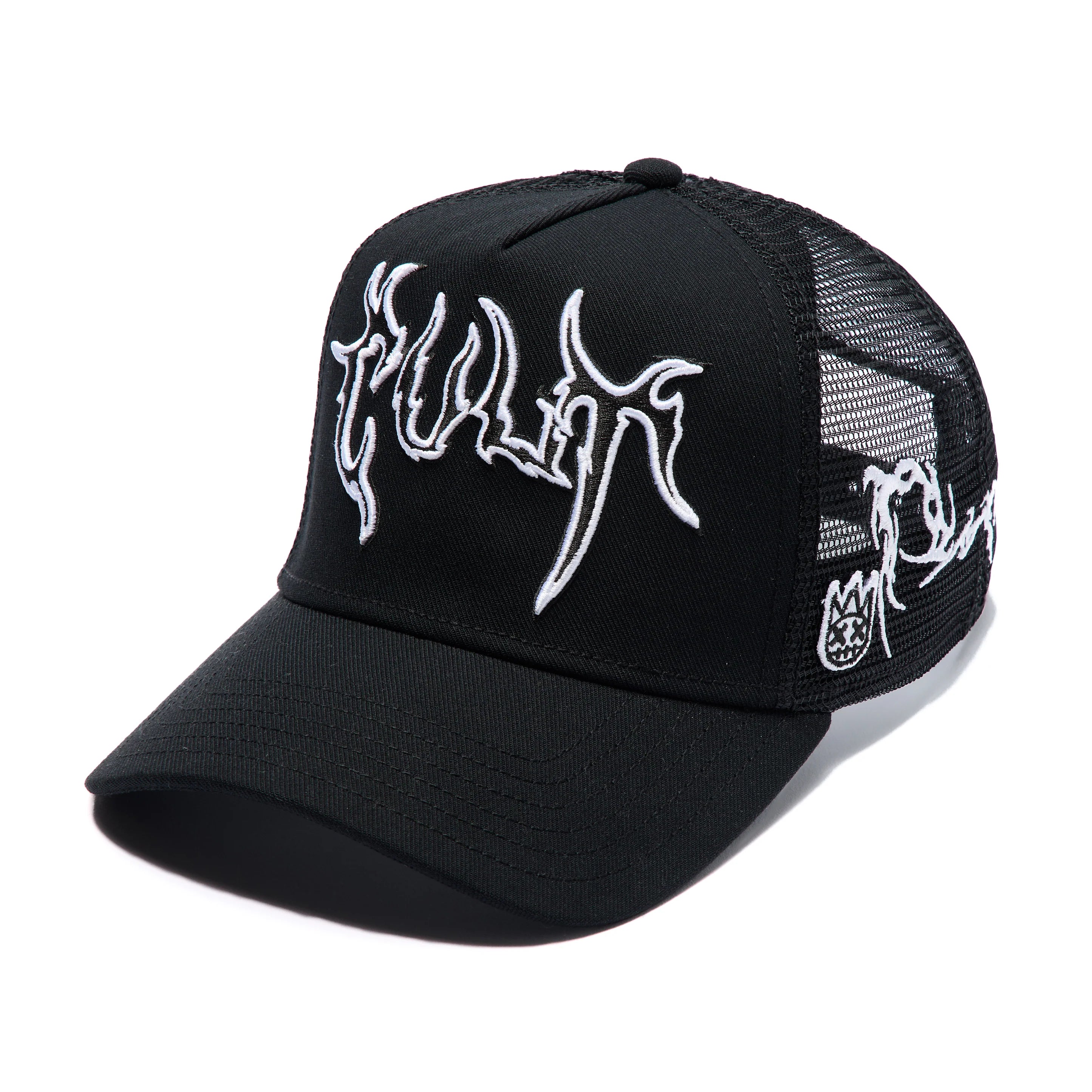 Cult of Individuality Raven Trucker Hat Black