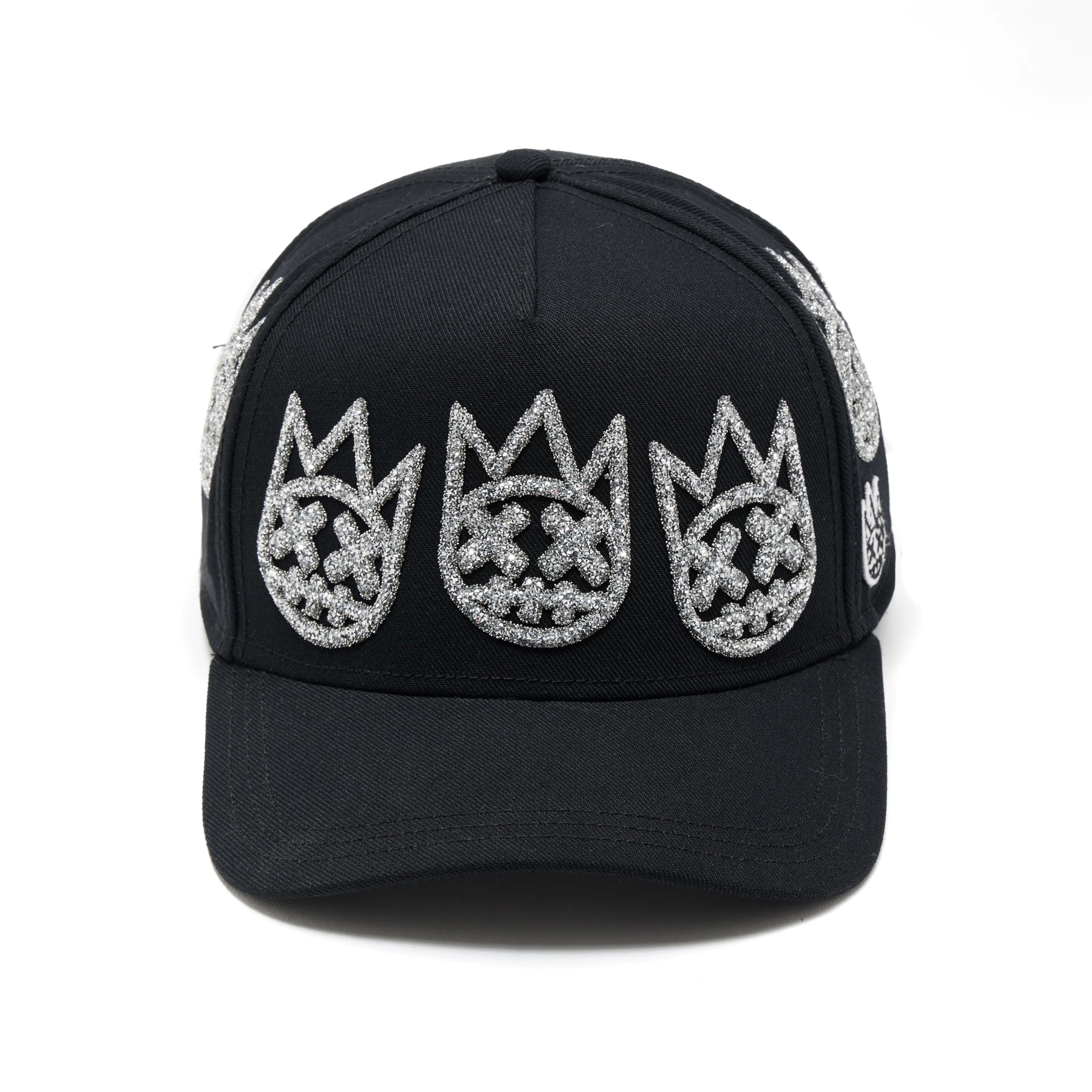 Cult of Individuality X El Alfa Multi Crystal Logo A Frame Hat Black/Silver