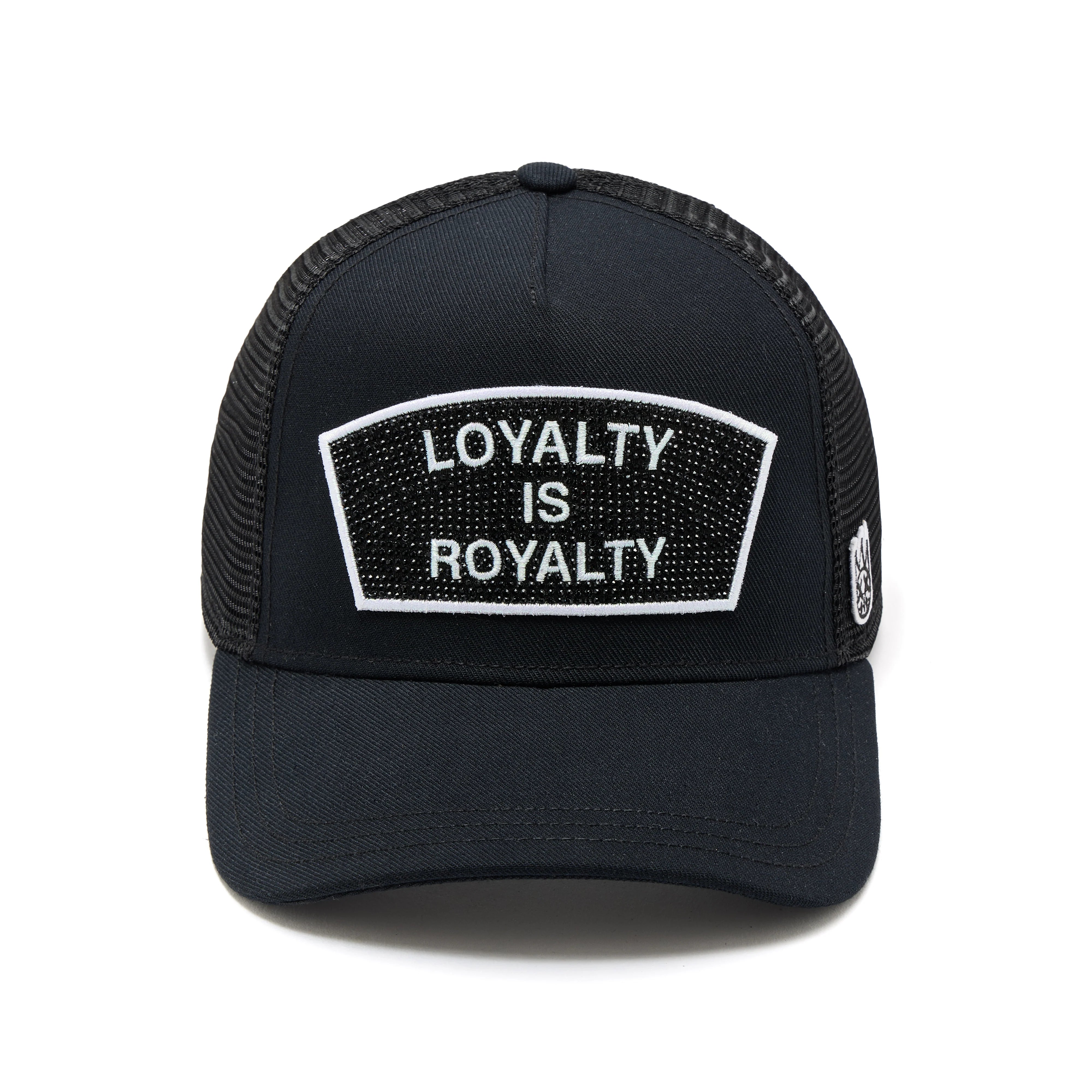 Cult of Individuality Loyalty is Royalty Trucker Hat Black