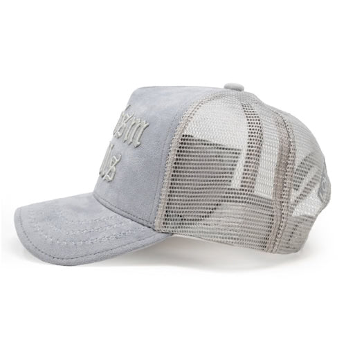 Unisex Gold Star Racism Kills Trucker Hat Dark Grey