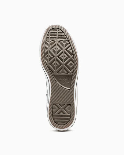 Unisex Converse Chuck Taylor All Star Hi Metallic Canvas Shoes Granite / White / Black