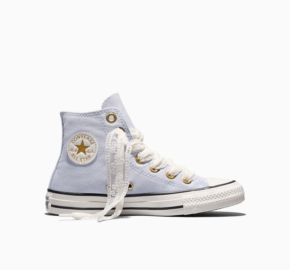 Big Kid Converse Chuck Taylor All Star High Tops Shoes Lace Lavender