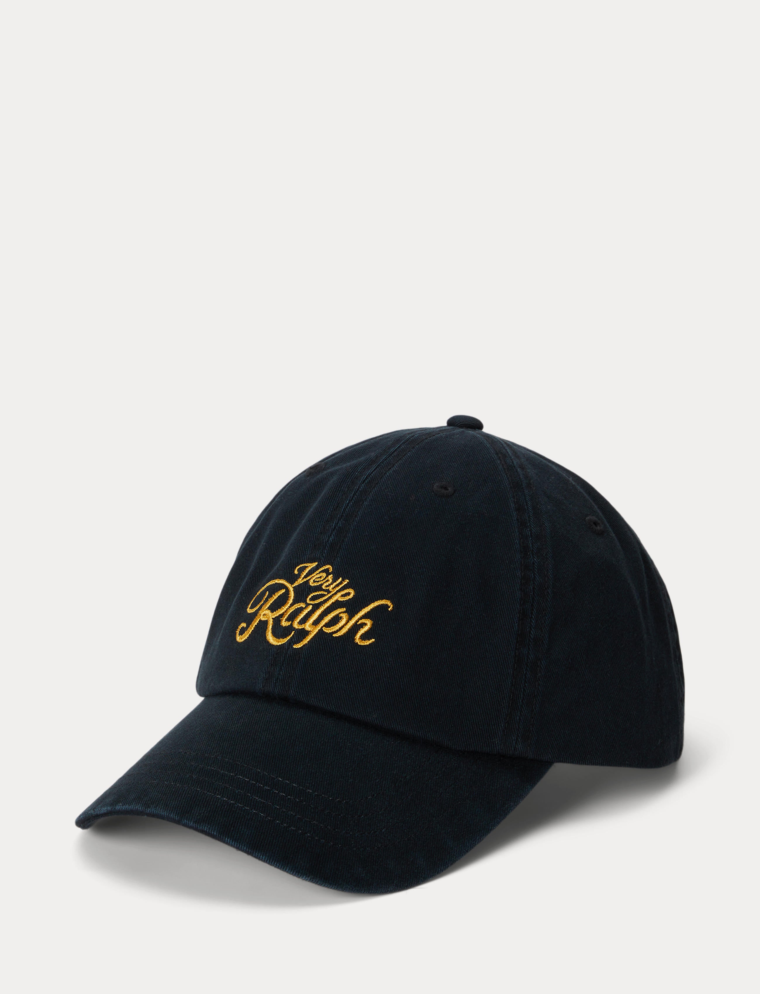 Unisex Polo Ralph Lauren Very Ralph Twill Ball Cap Black