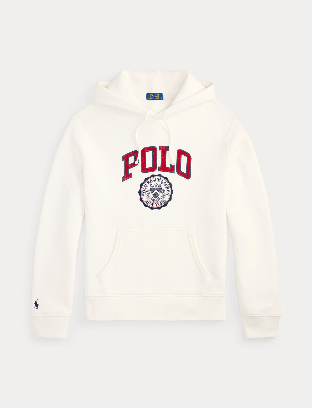 Men's Polo Ralph Lauren Logo Fleece Hoodie Nevis 710B26149002