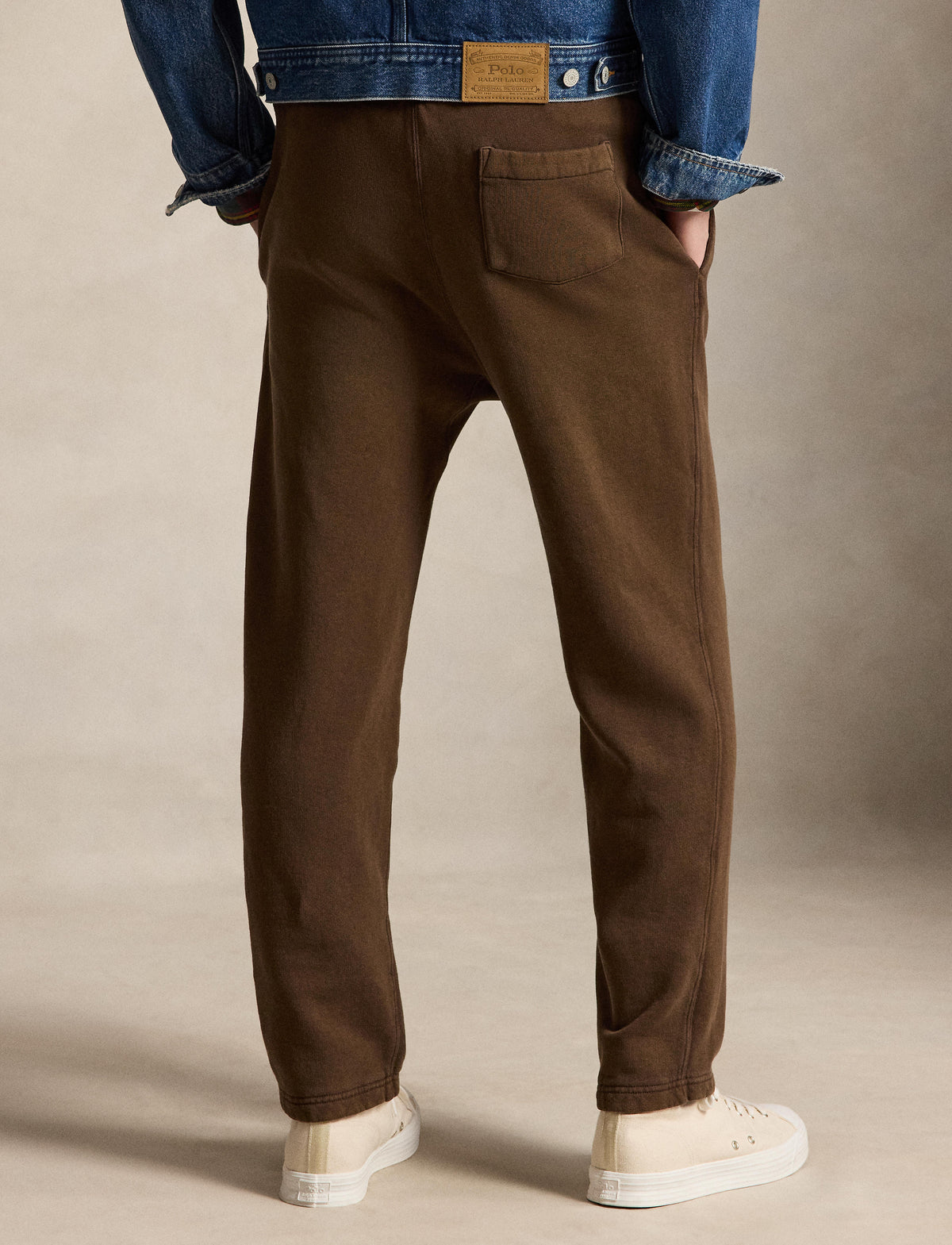 Men's Polo Ralph Lauren Cross Country Sweatpants Court Brown