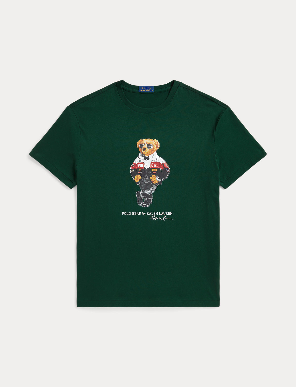 Men's Polo Ralph Lauren Classic Fit Polo Bear T-Shirt Moss Agate