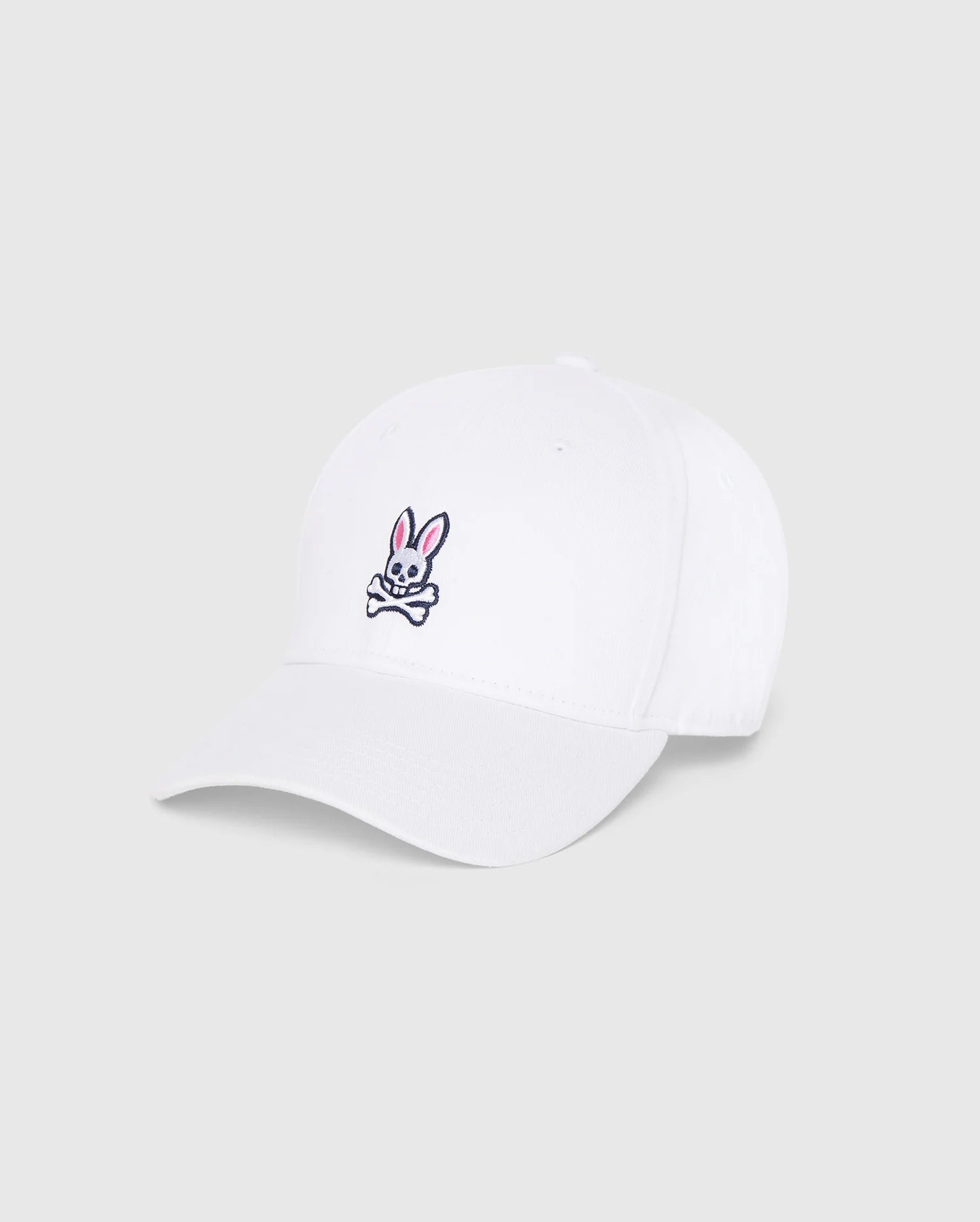 Men's Psycho Bunny Classic Baseball Cap White