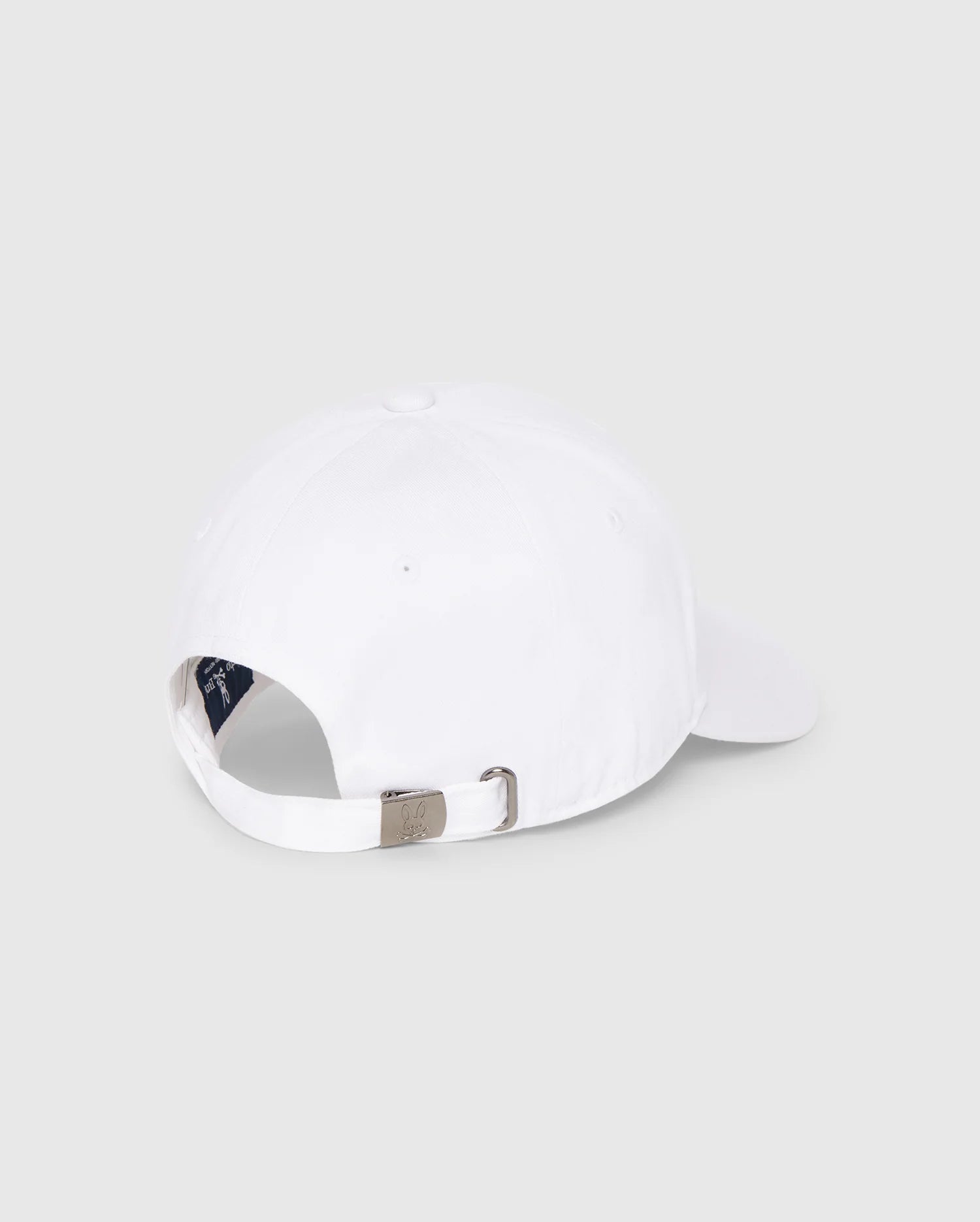 Men's Psycho Bunny Classic Baseball Cap White