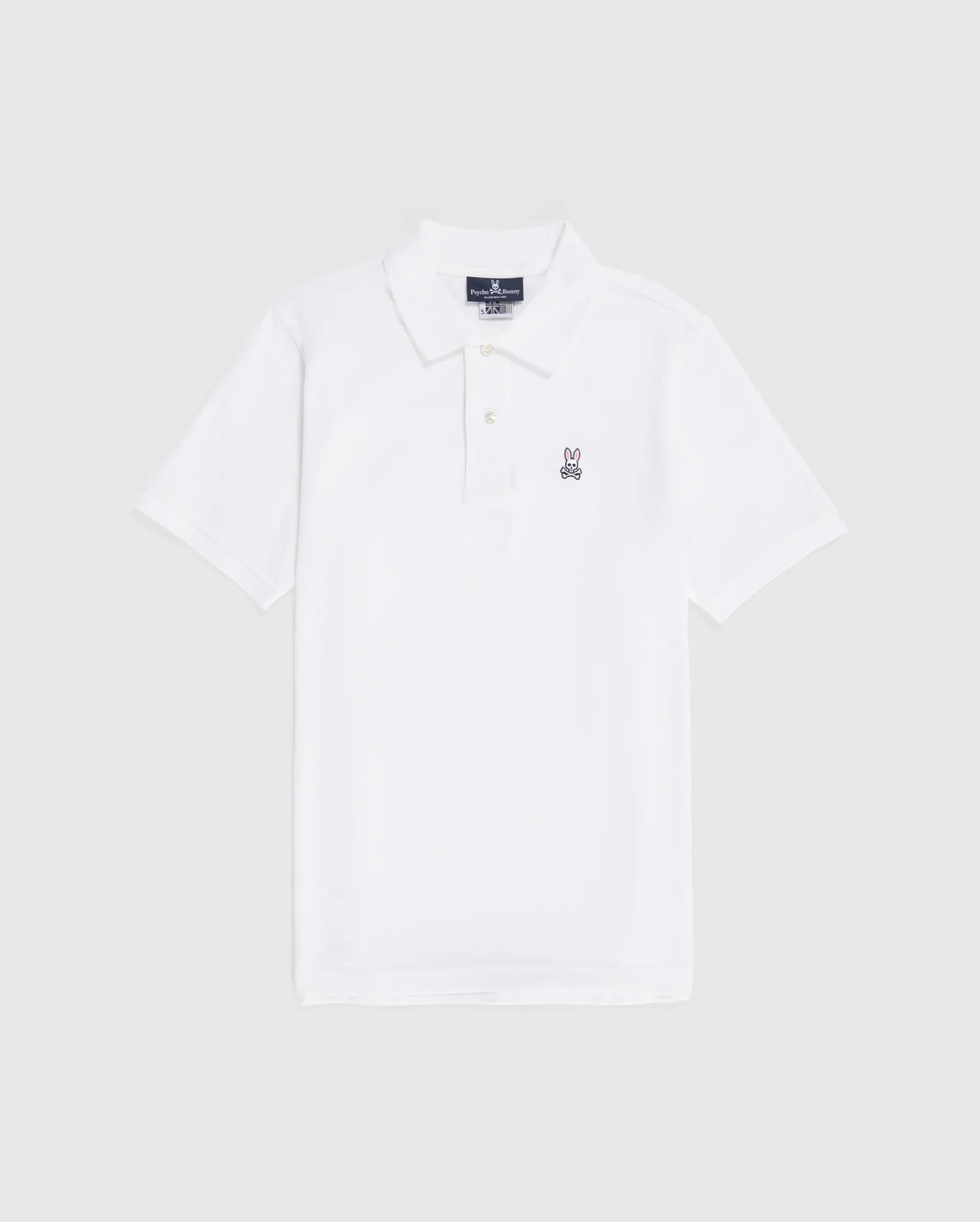 Men's Psycho Bunny Classic Polo White