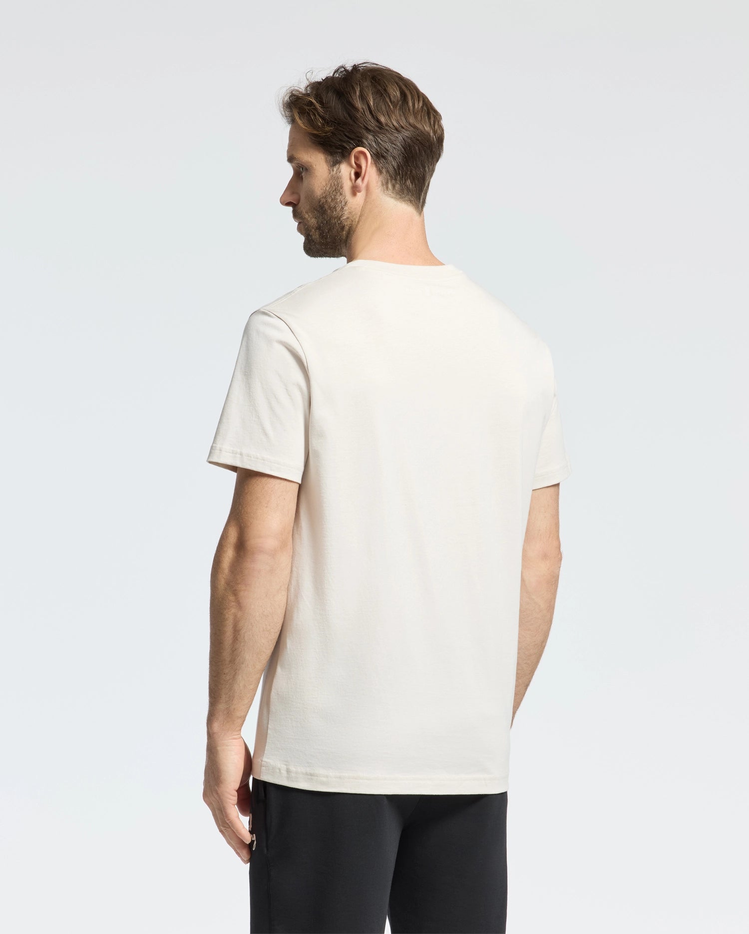 Men's Psycho Bunny Classic Crew Neck Tee Natural Linen