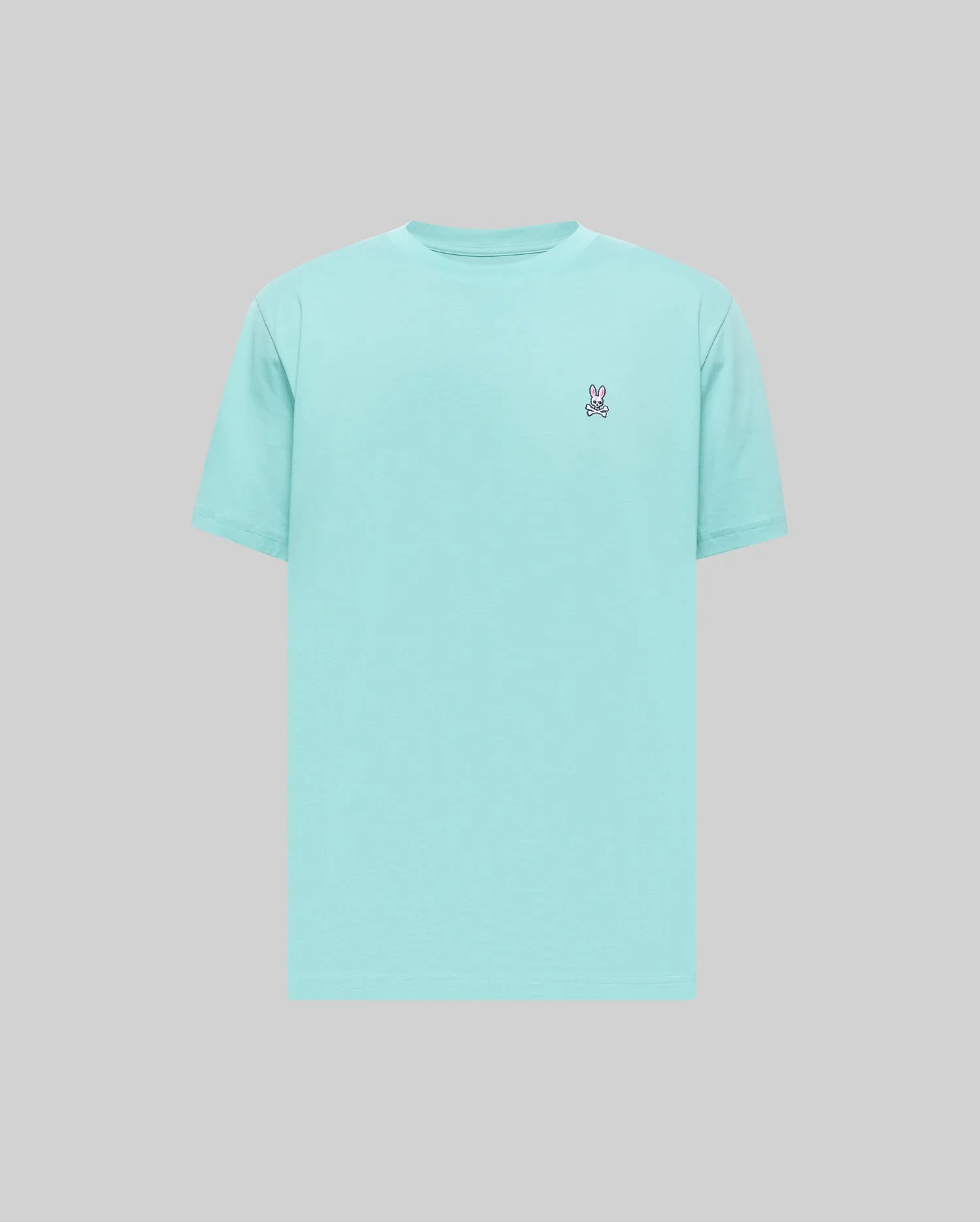 Men's Psycho Bunny Classic Crew Neck Tee Aqua Haze
