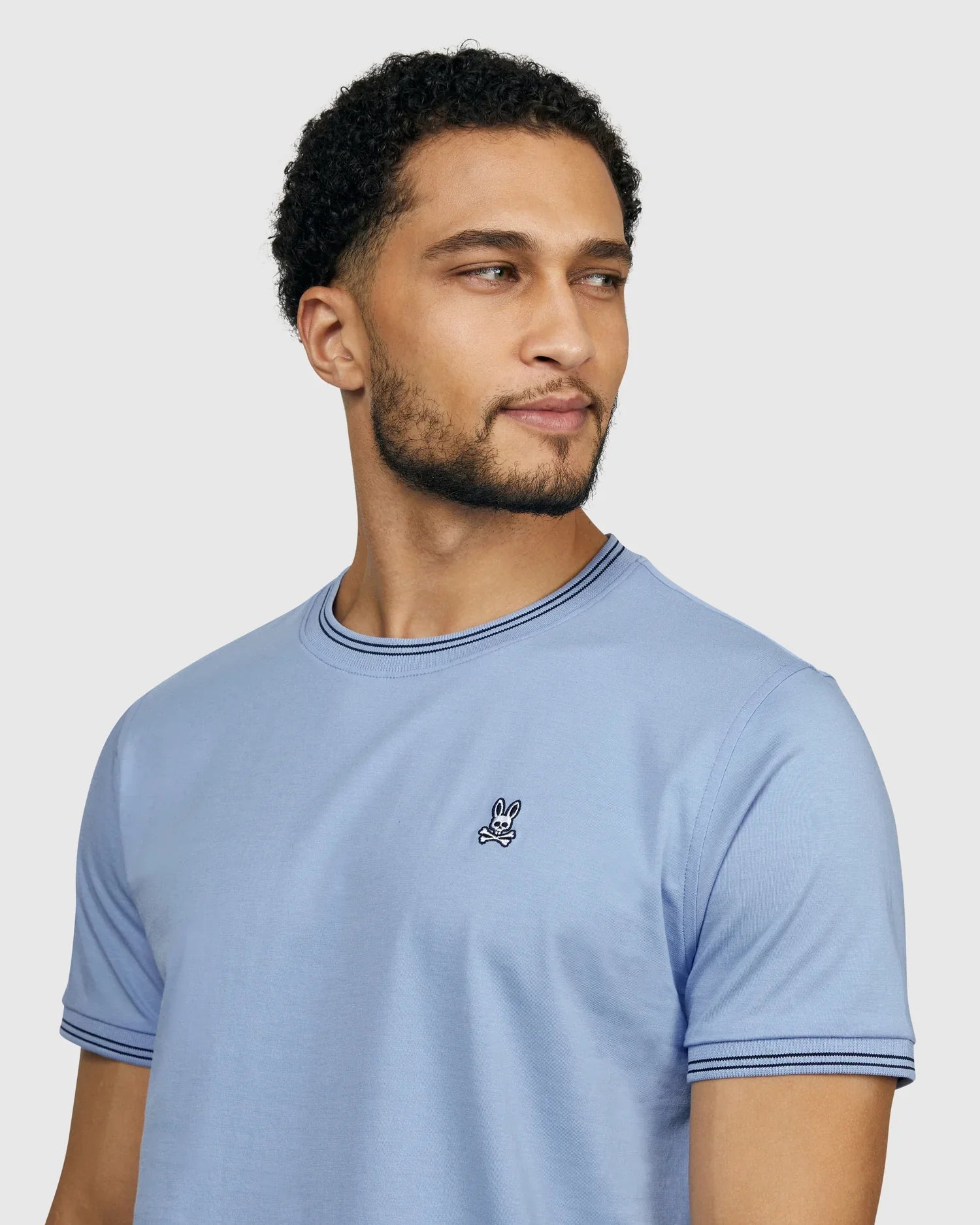 Men's Psycho Bunny Logan Tee Mountain Sky