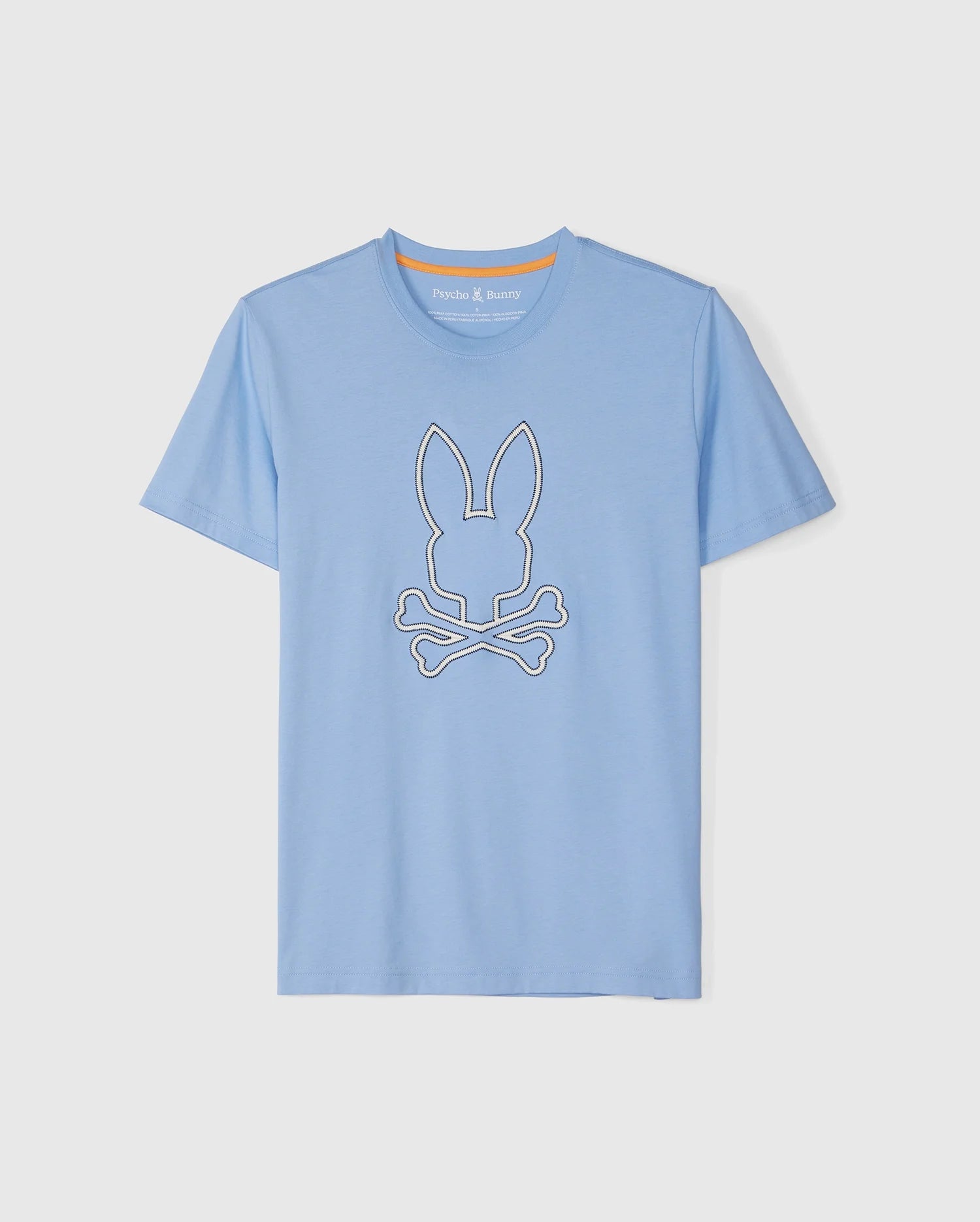 Men's Psycho Bunny Floyd Graphic Tee Serenity Blue
