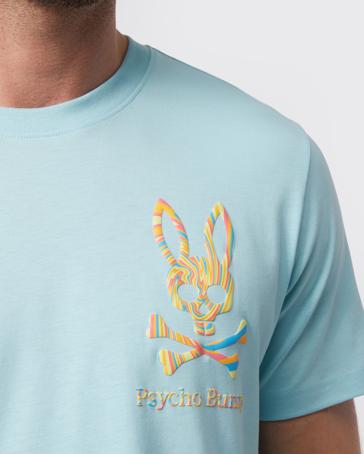 Men's Psycho Bunny Porter Graphic Tee Navy