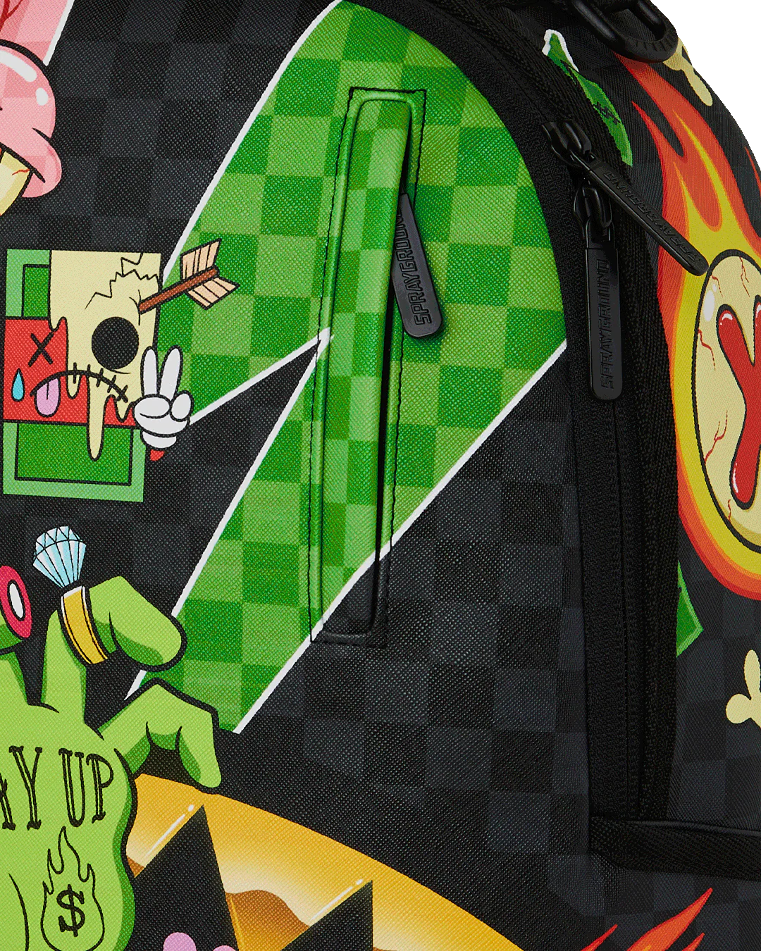 Sprayground Zombie Collage Backpack