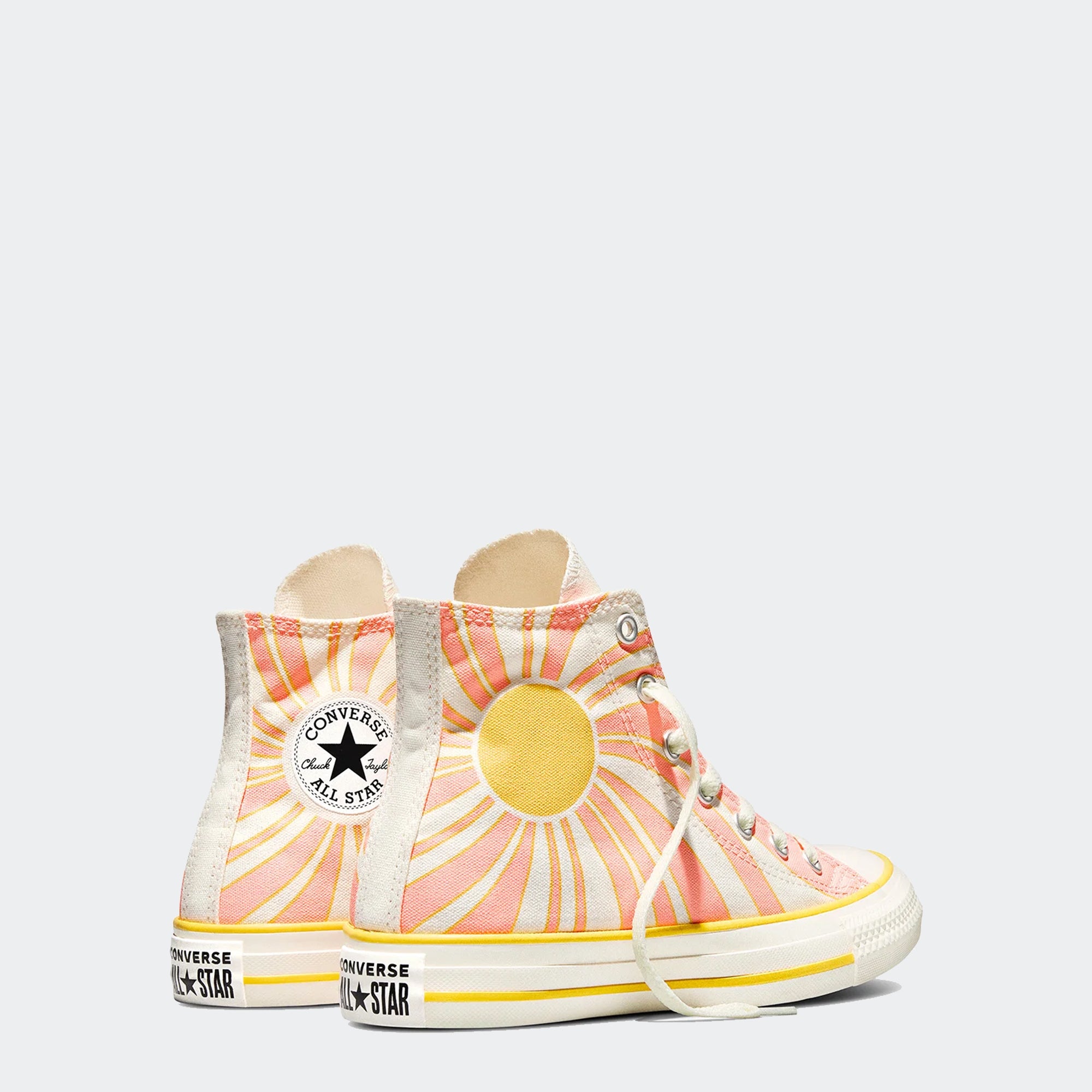Big Kid Converse Chuck Taylor All Star Hi Shoes Egret / All Heat / Sunny Outlook