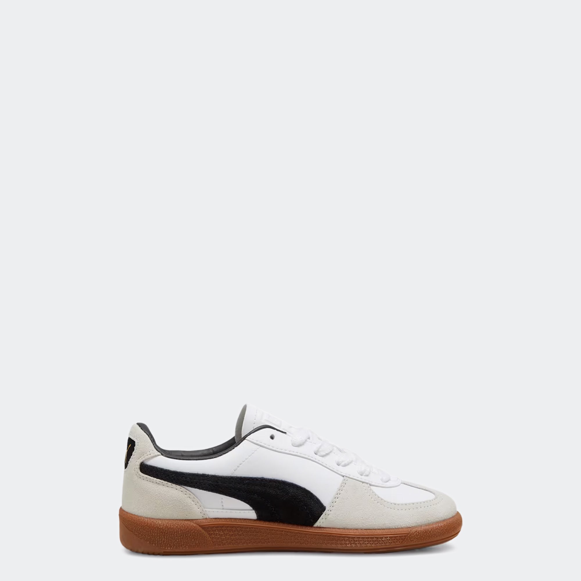 Kids PUMA Palermo Leather Shoes White