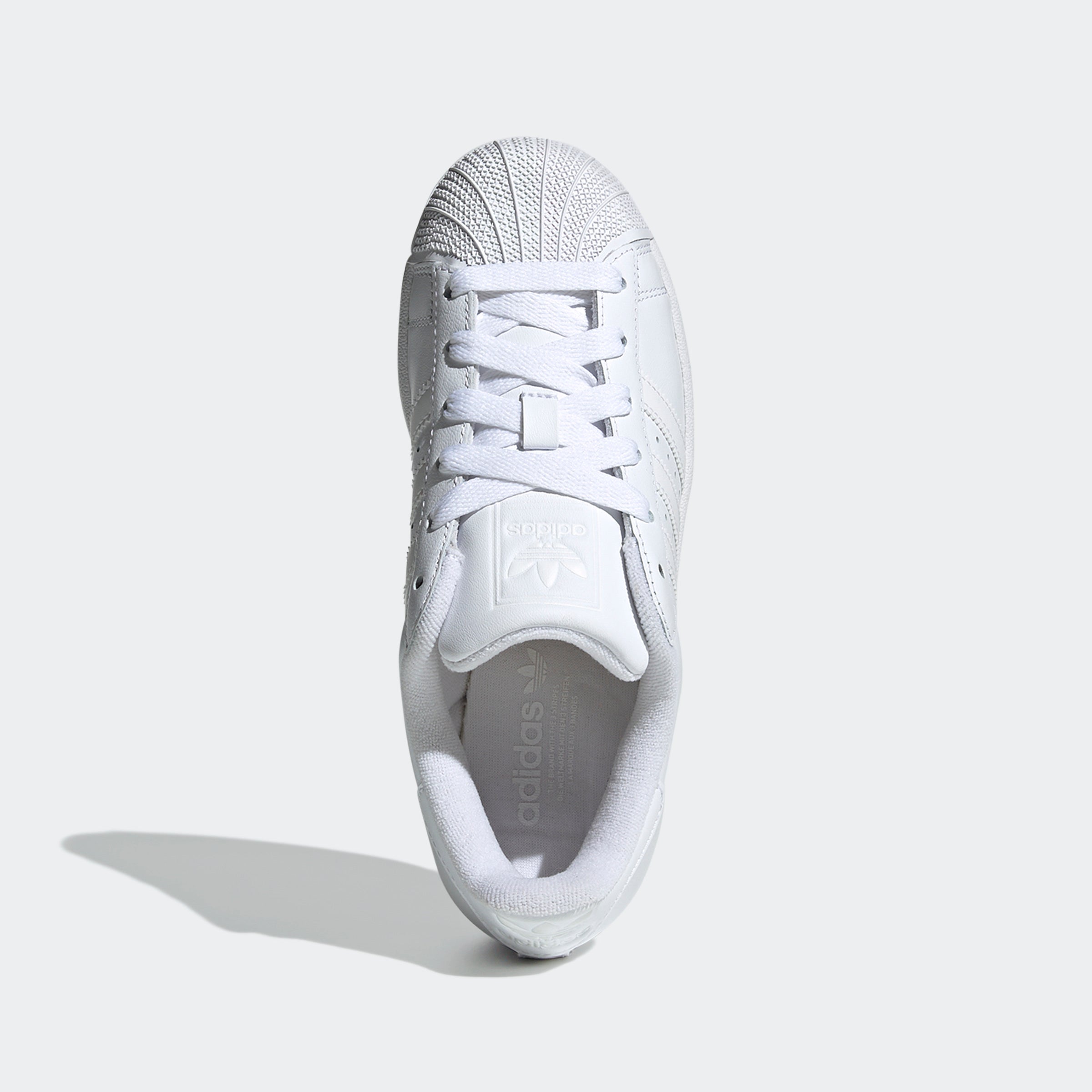 Big Kids adidas Originals Superstar II Shoes Cloud White