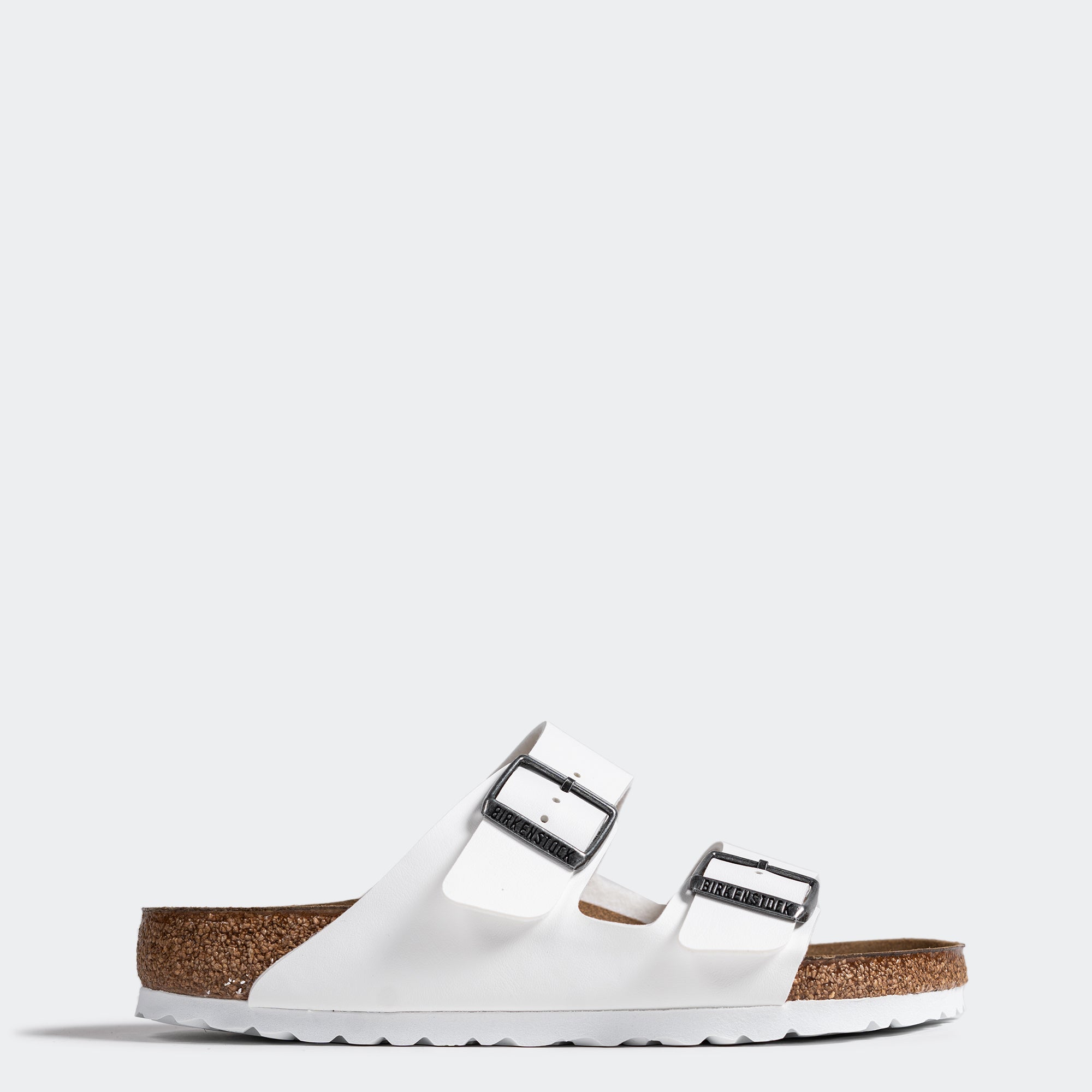 Men's Birkenstock Arizona Birko-Flor White