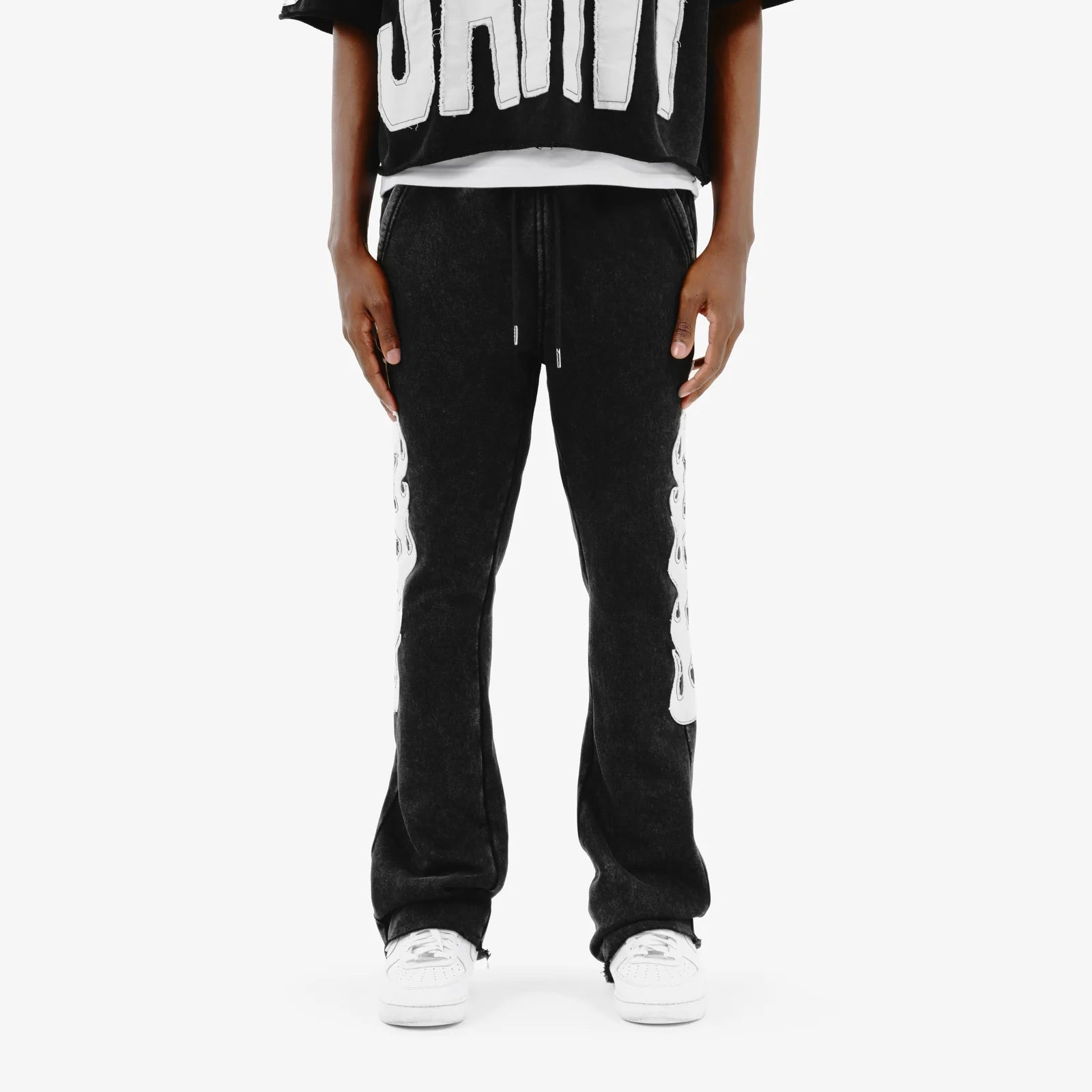 Men's Copper Rivet Black Saints Pants | Chicago City Sports Men's Copper Rivet Black Saints Pants | Chicago City Sports