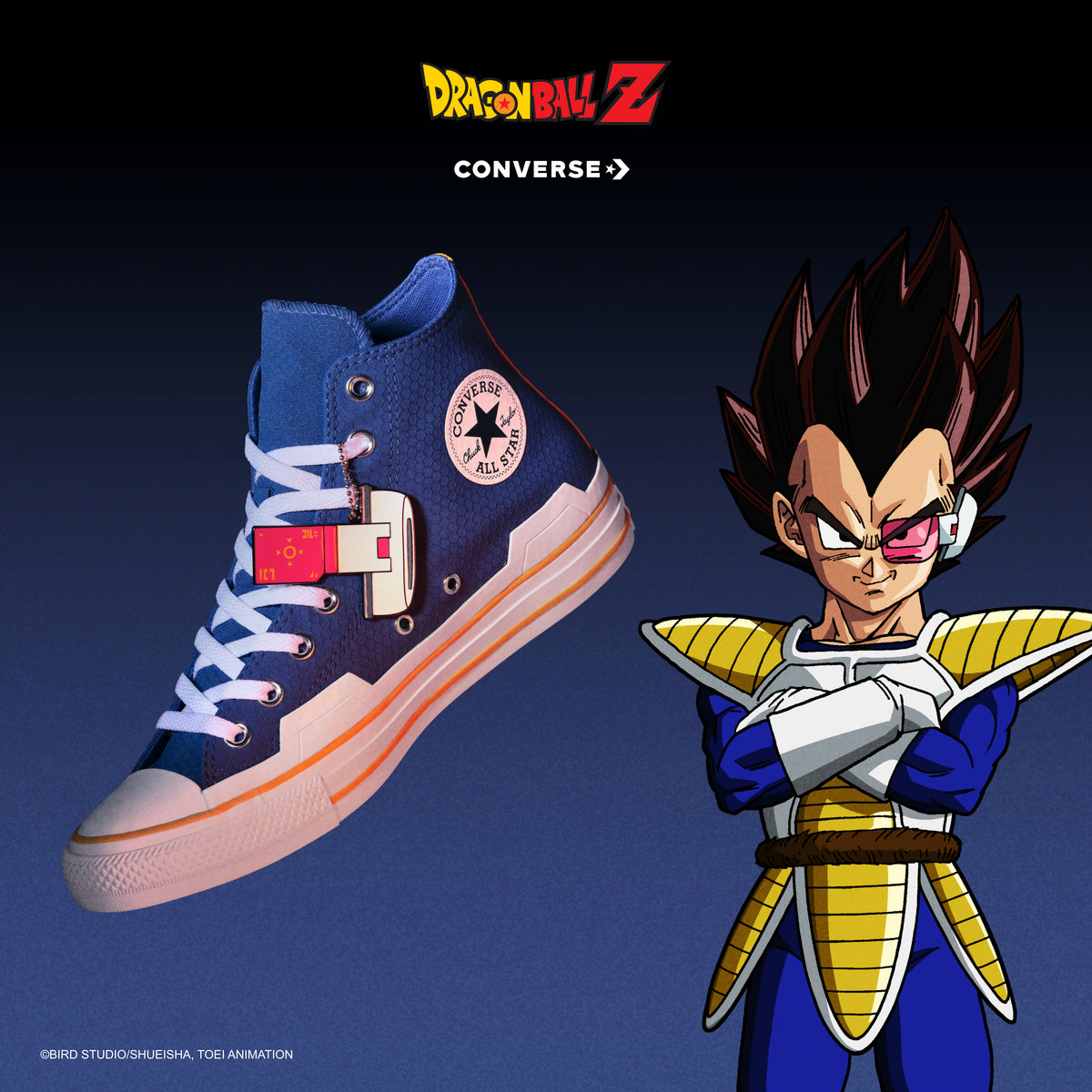 Men's Converse Chuck Taylor All Star x Dragon Ball Z "Vegeta"
