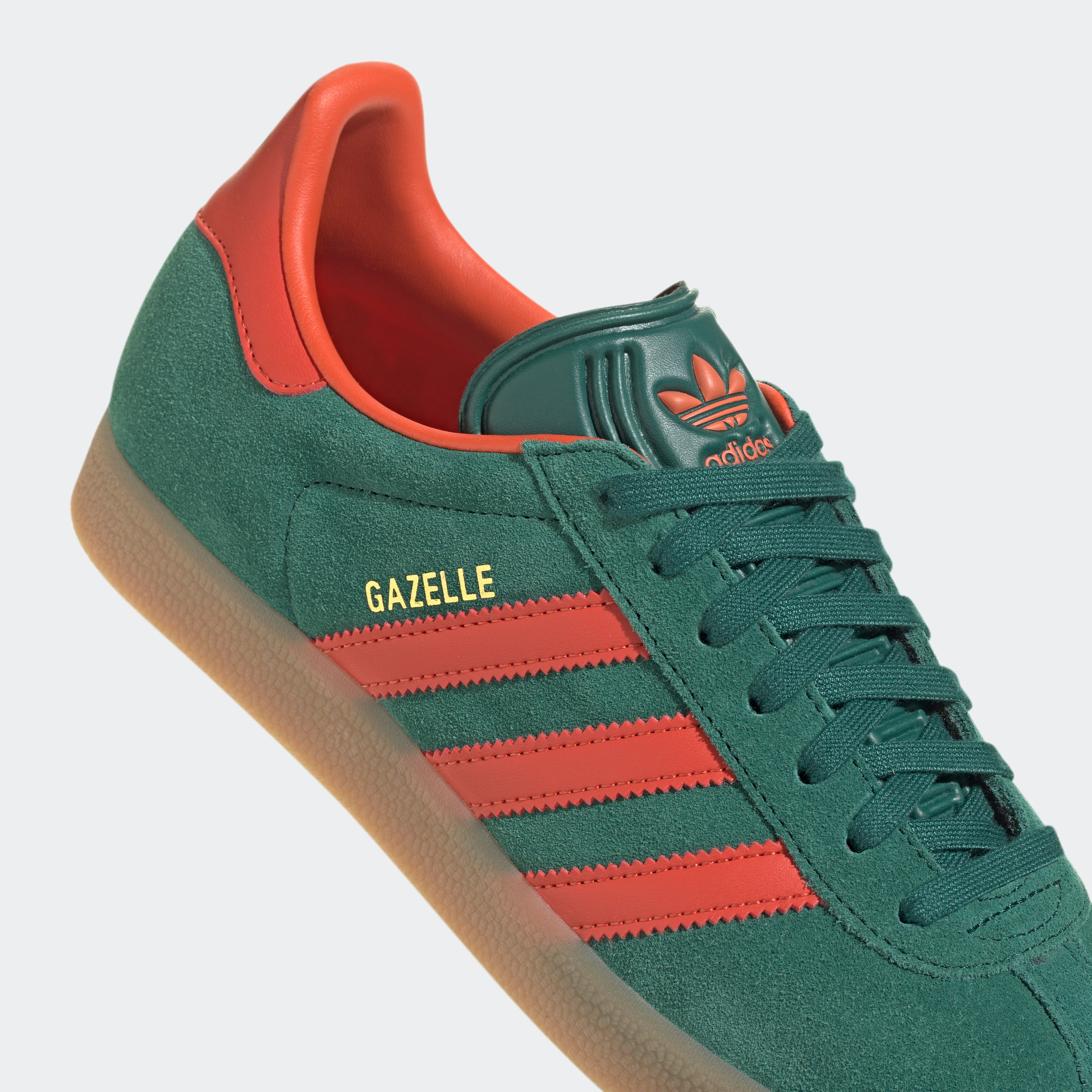 Men's adidas Originals Gazelle Shoes Collegiate Green
