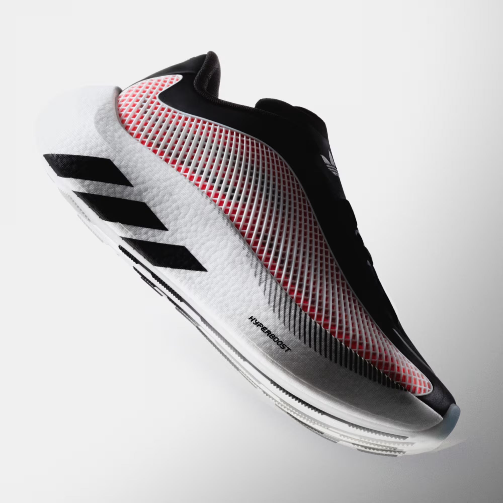 Men's adidas Running Hyperboost Euphoria Shoes White / Solar Red