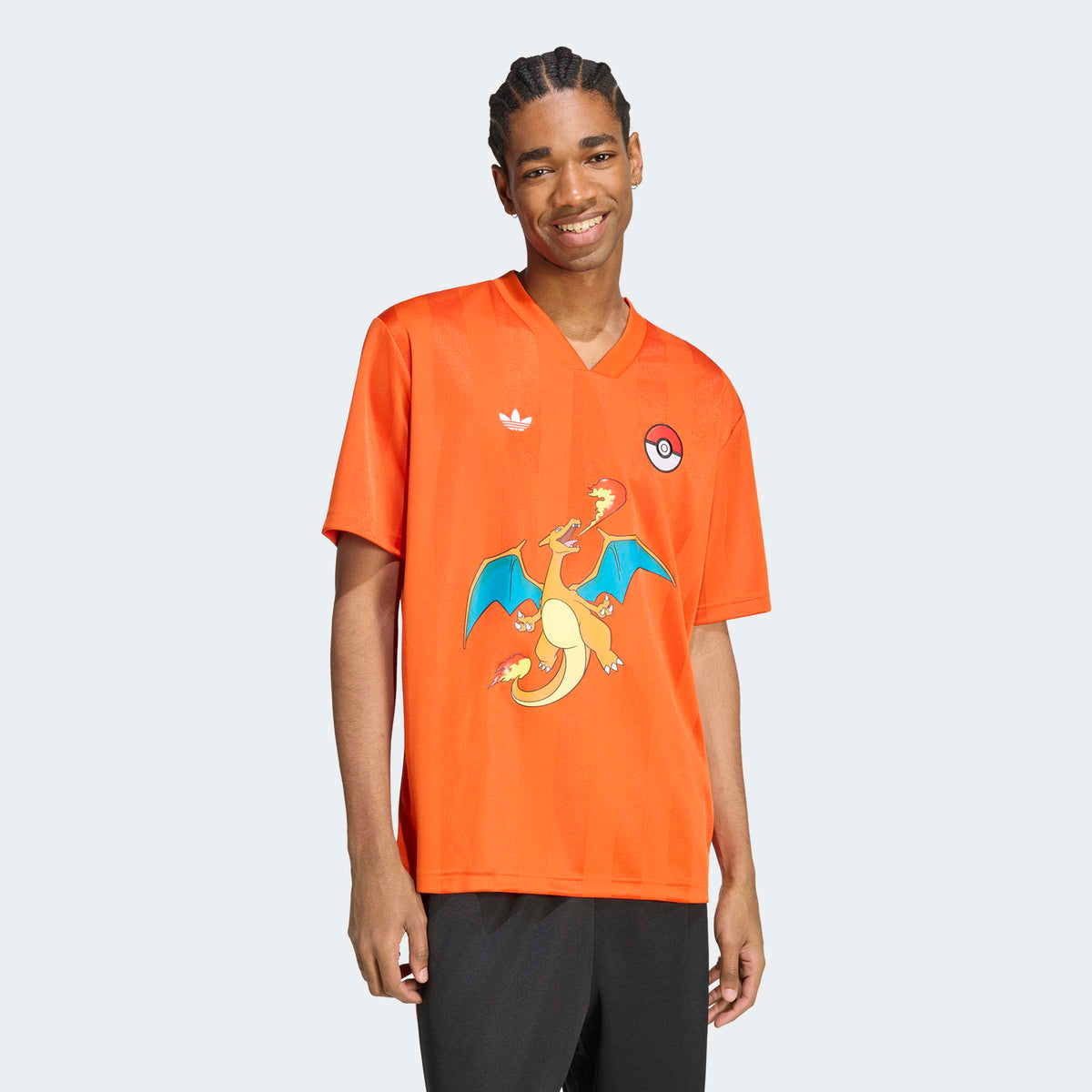 Men's adidas Originals X Pokémon Loose Jersey Charizard