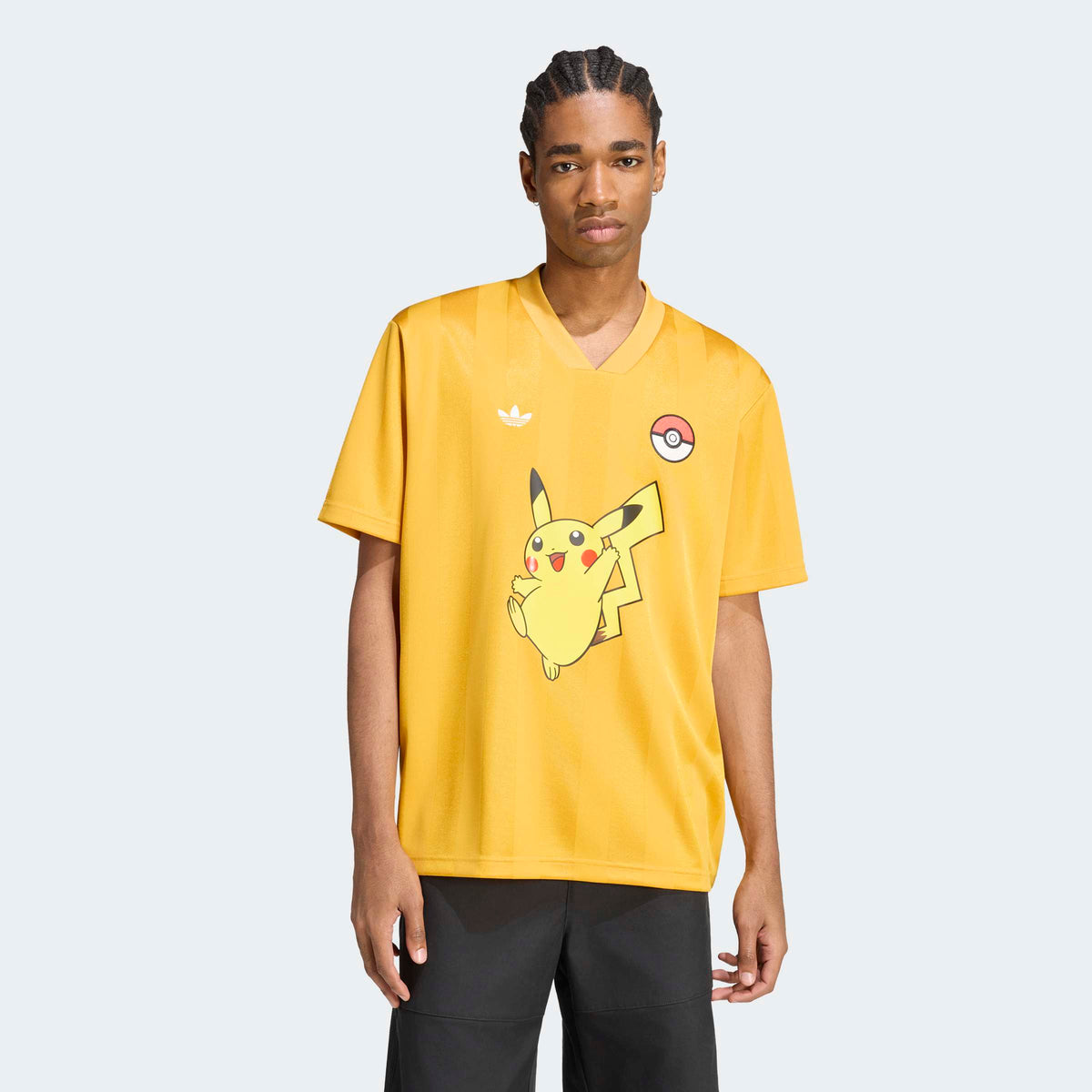 Men's adidas Originals X Pokémon Loose Jersey Pikachu