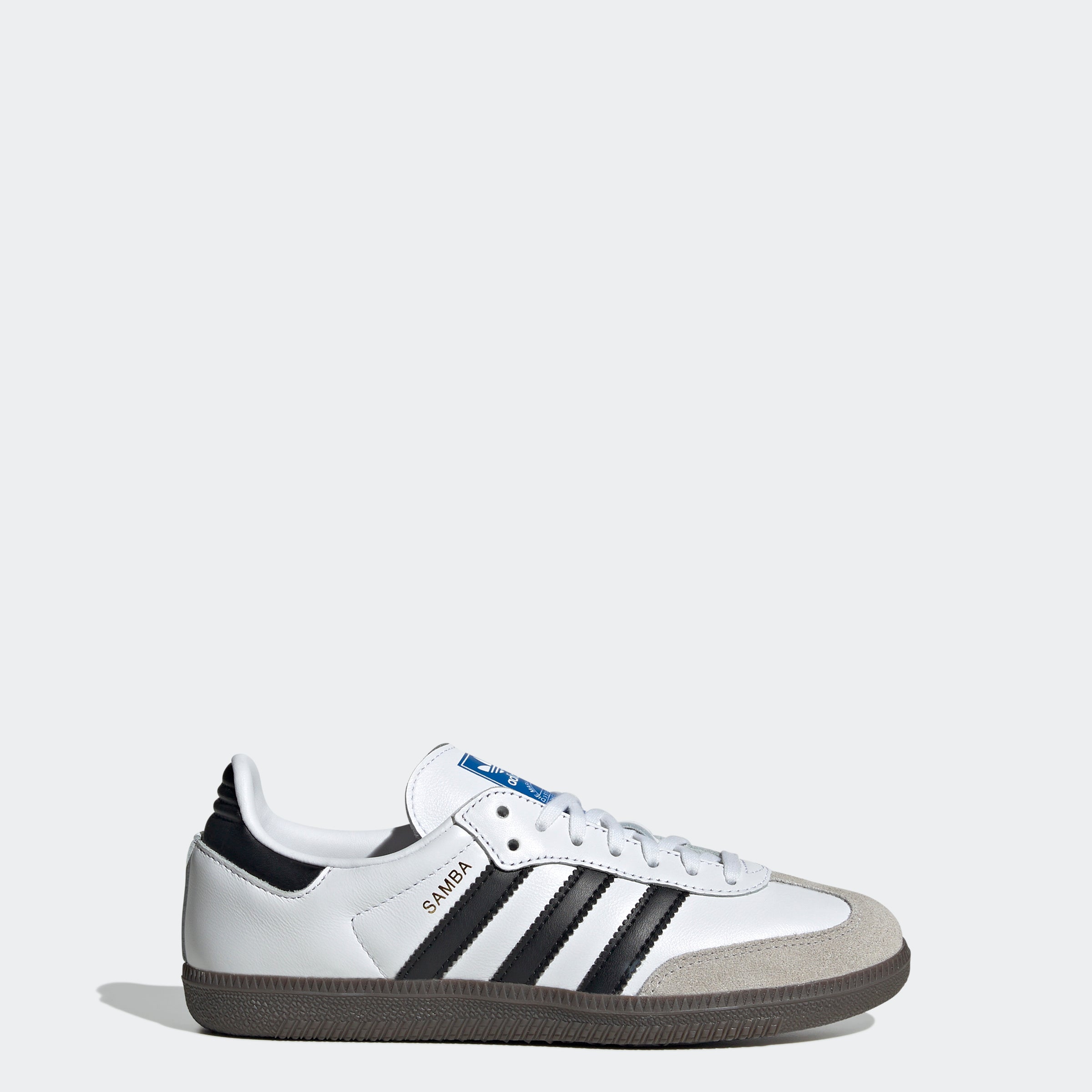 Big Kids adidas Originals Samba OG Shoes White Black