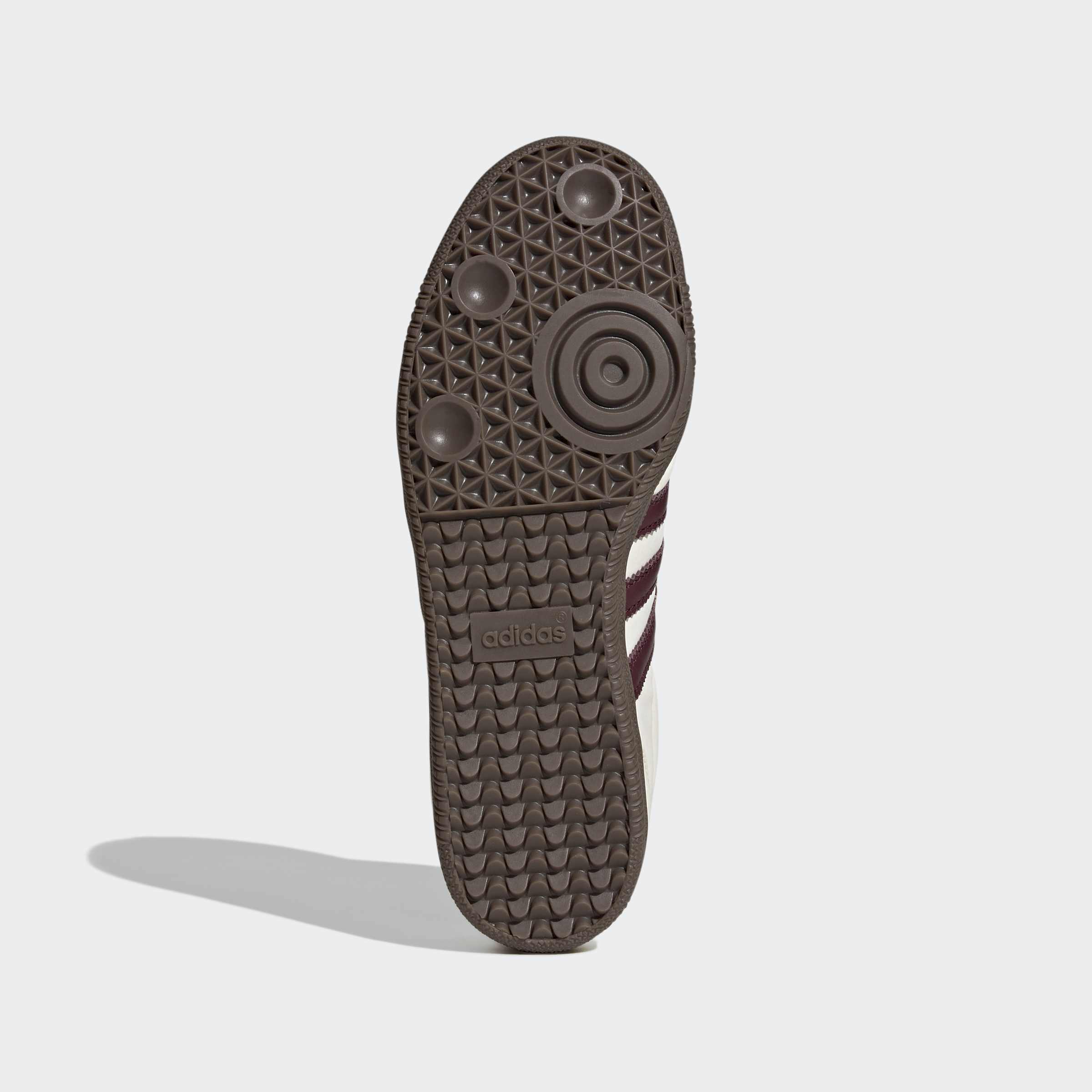 Women's adidas Originals Samba Long Tongue Shoes Cream White / Maroon
