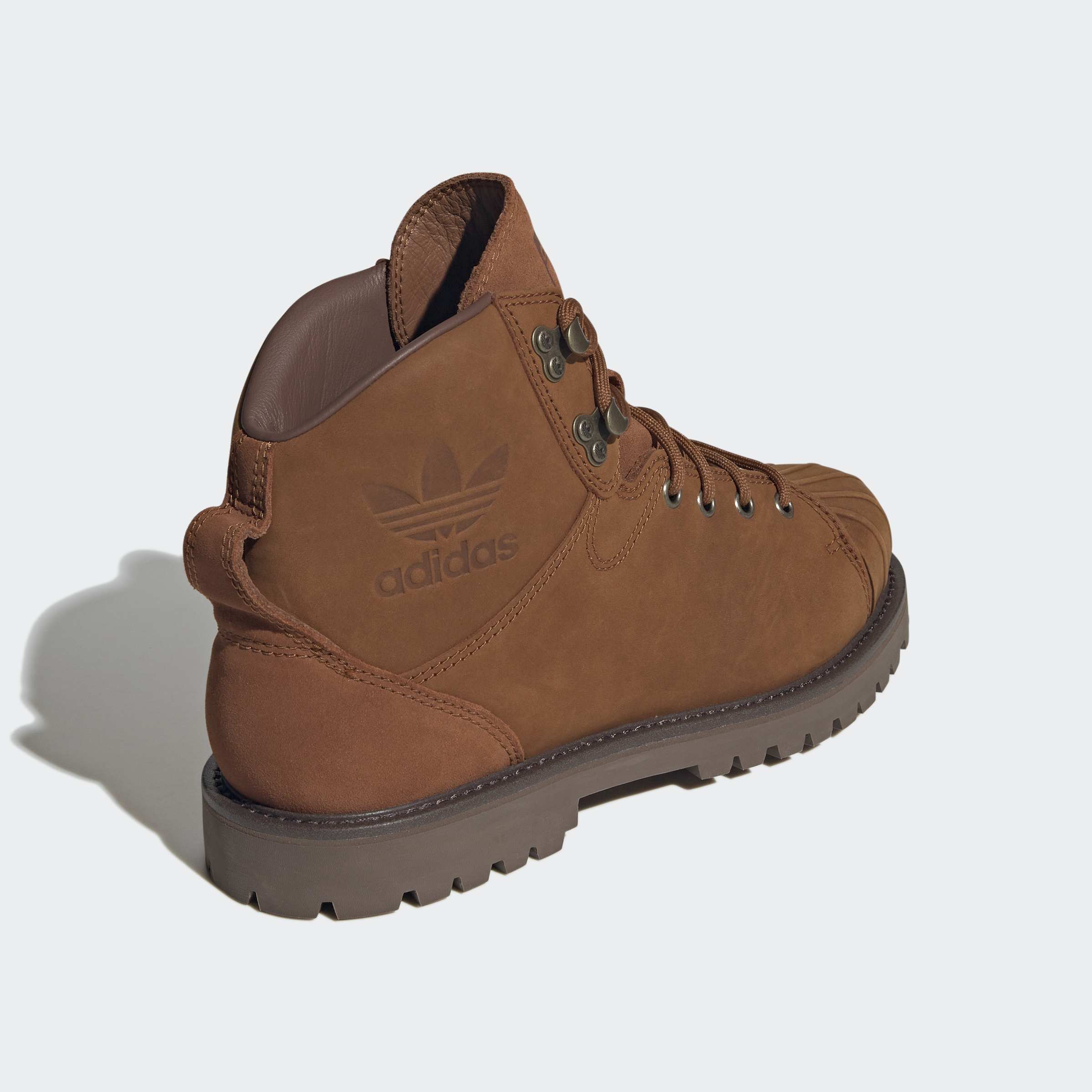 Men's adidas Originals Superstar Boot Shoes Dusky Bronze