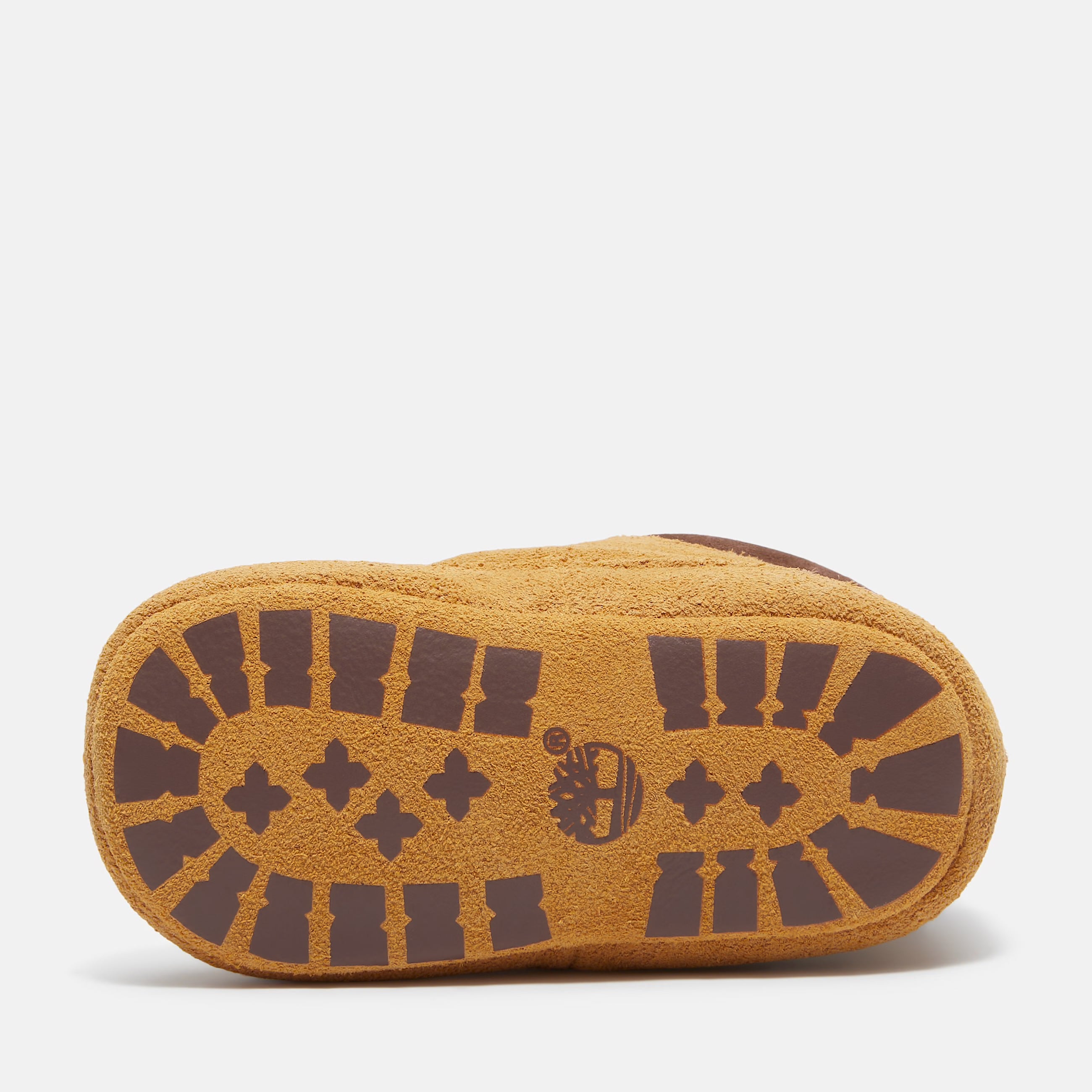 Infant Timberland Crib Bootie Mid Hook-and-Loop Boot Wheat Suede