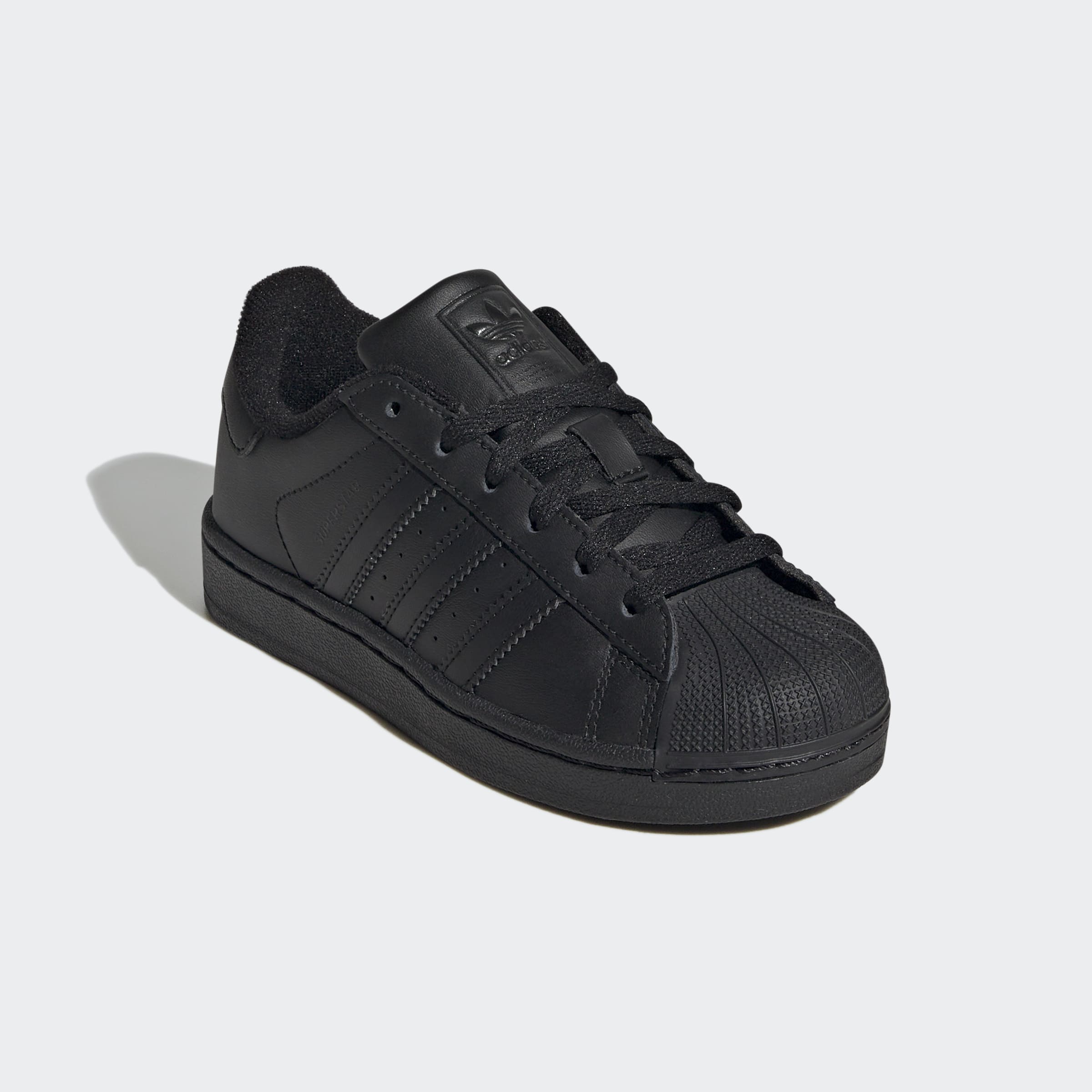 Little Kids adidas Originals Superstar II Shoes Black