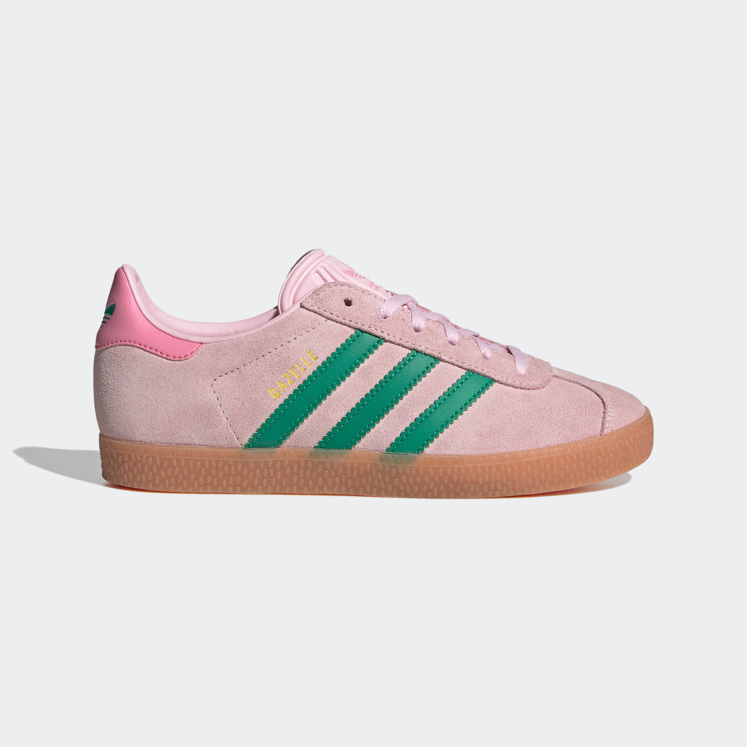 Big Kids adidas Originals Gazelle Shoes Clear Pink