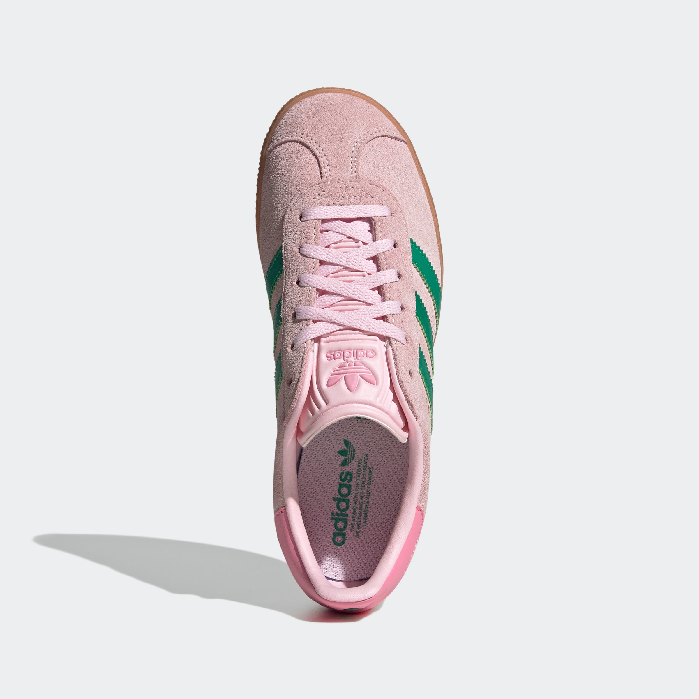 Big Kids adidas Originals Gazelle Shoes Clear Pink