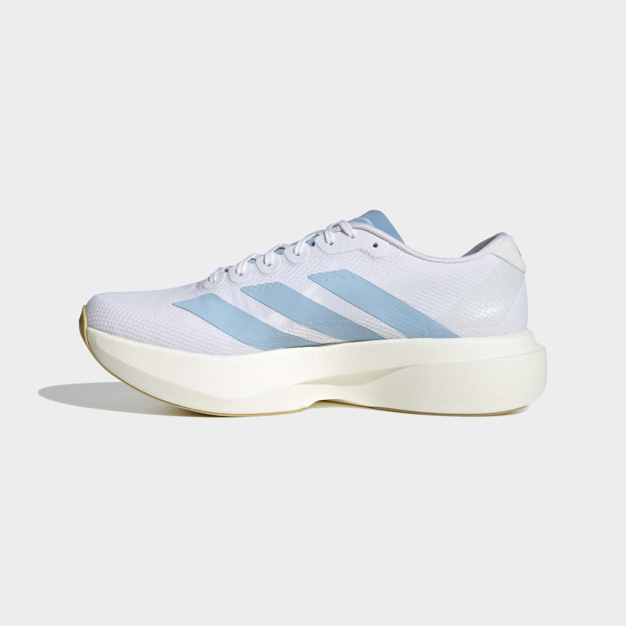 Men's adidas Running Adizero Evo SL Woven Shoes Cloud White / Clear Blue