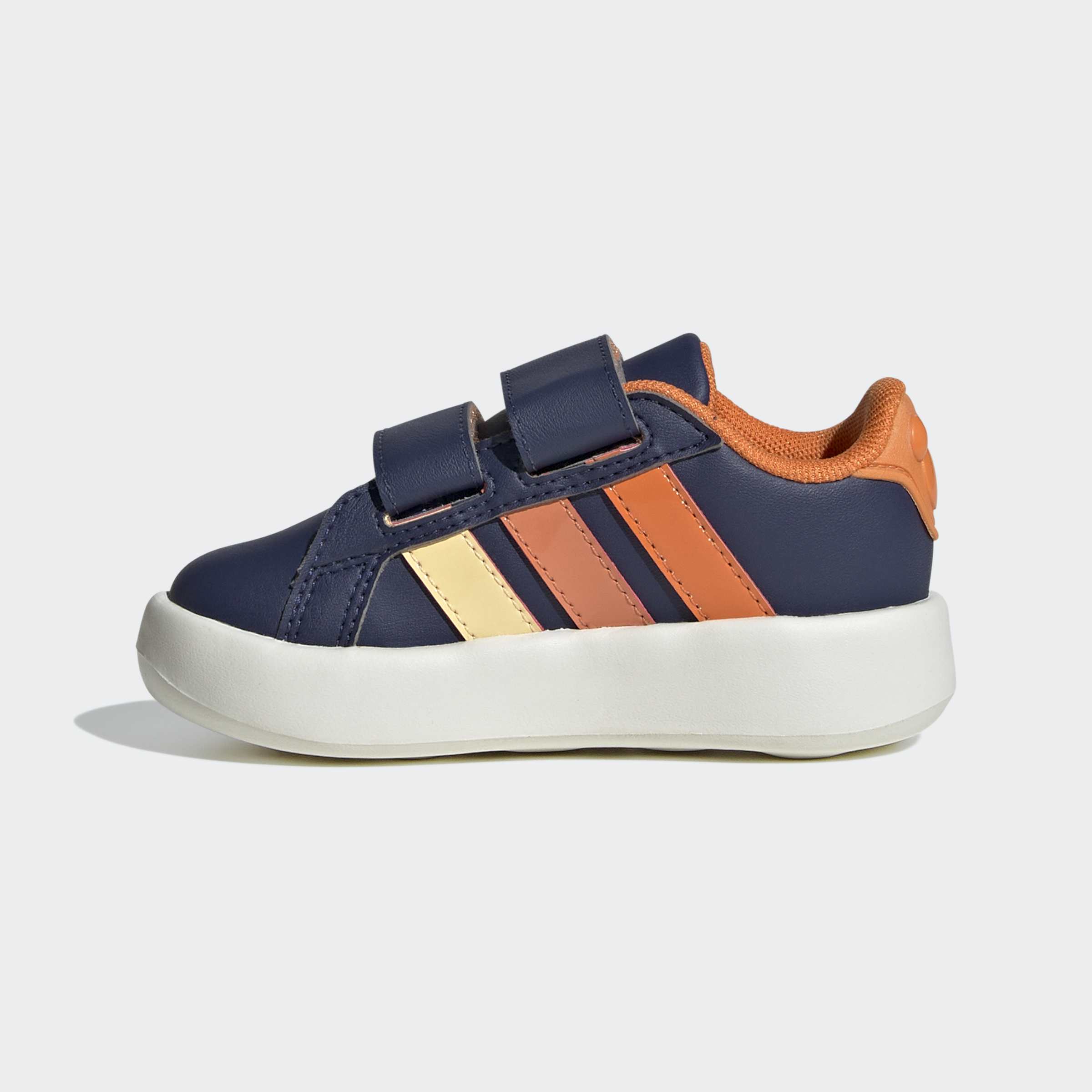 Toddler adidas Originals x Disney Mickey Mouse Grand Court Shoes Dark Blue